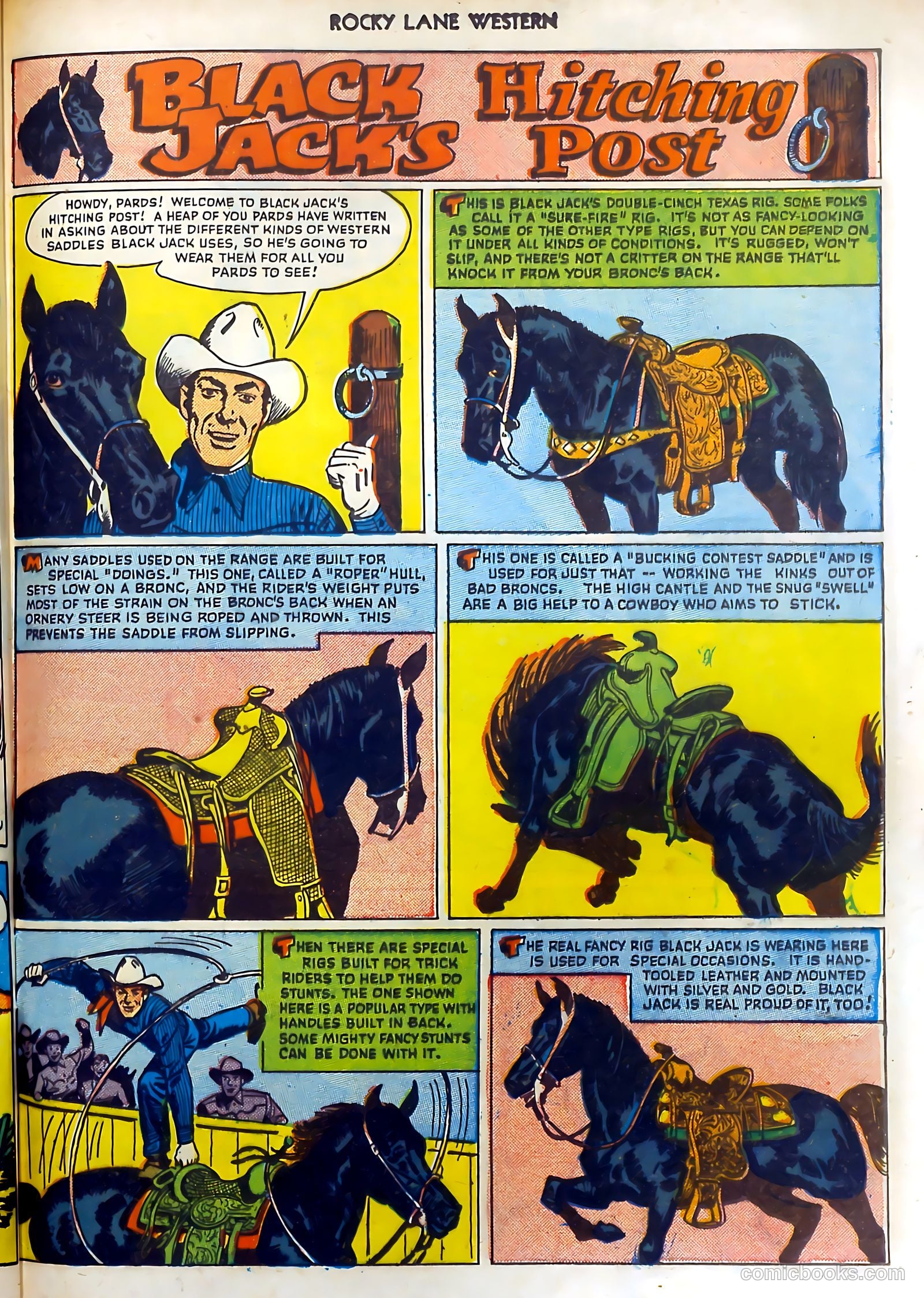 Rocky Lane Western #15 — page 41 of 52