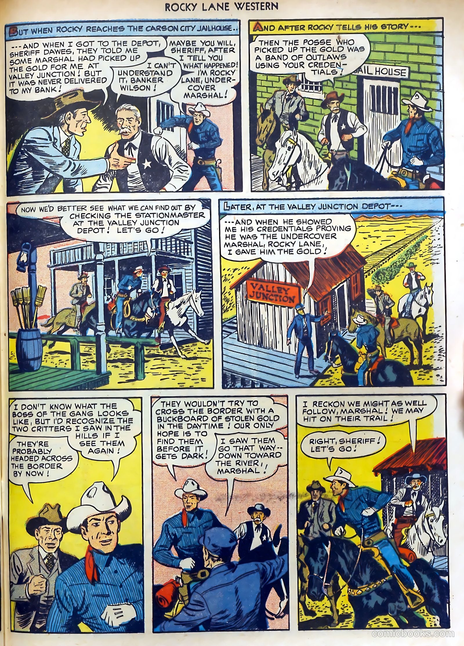 Rocky Lane Western #15 — page 45 of 52