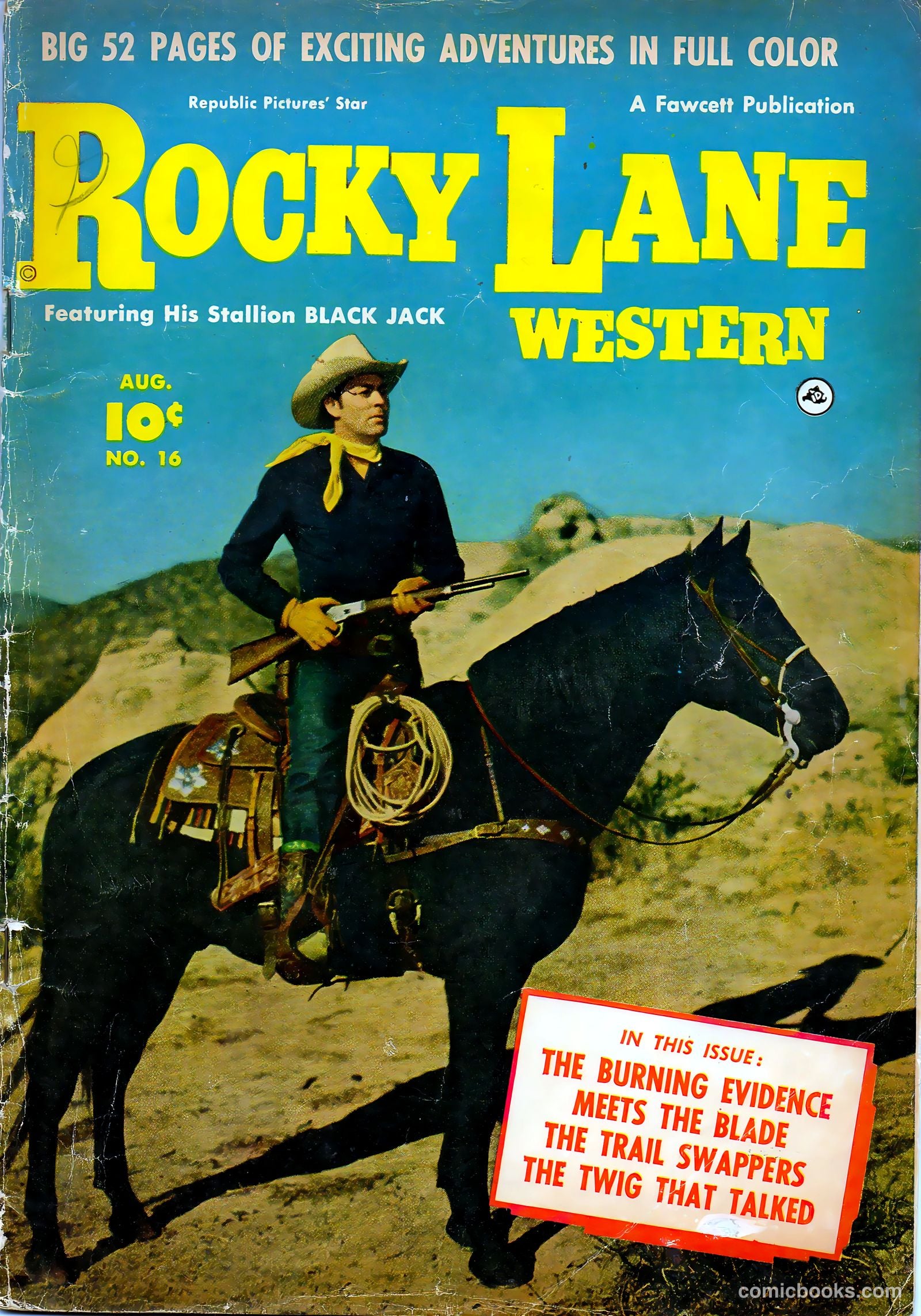 Rocky Lane Western #16 — page 1 of 52