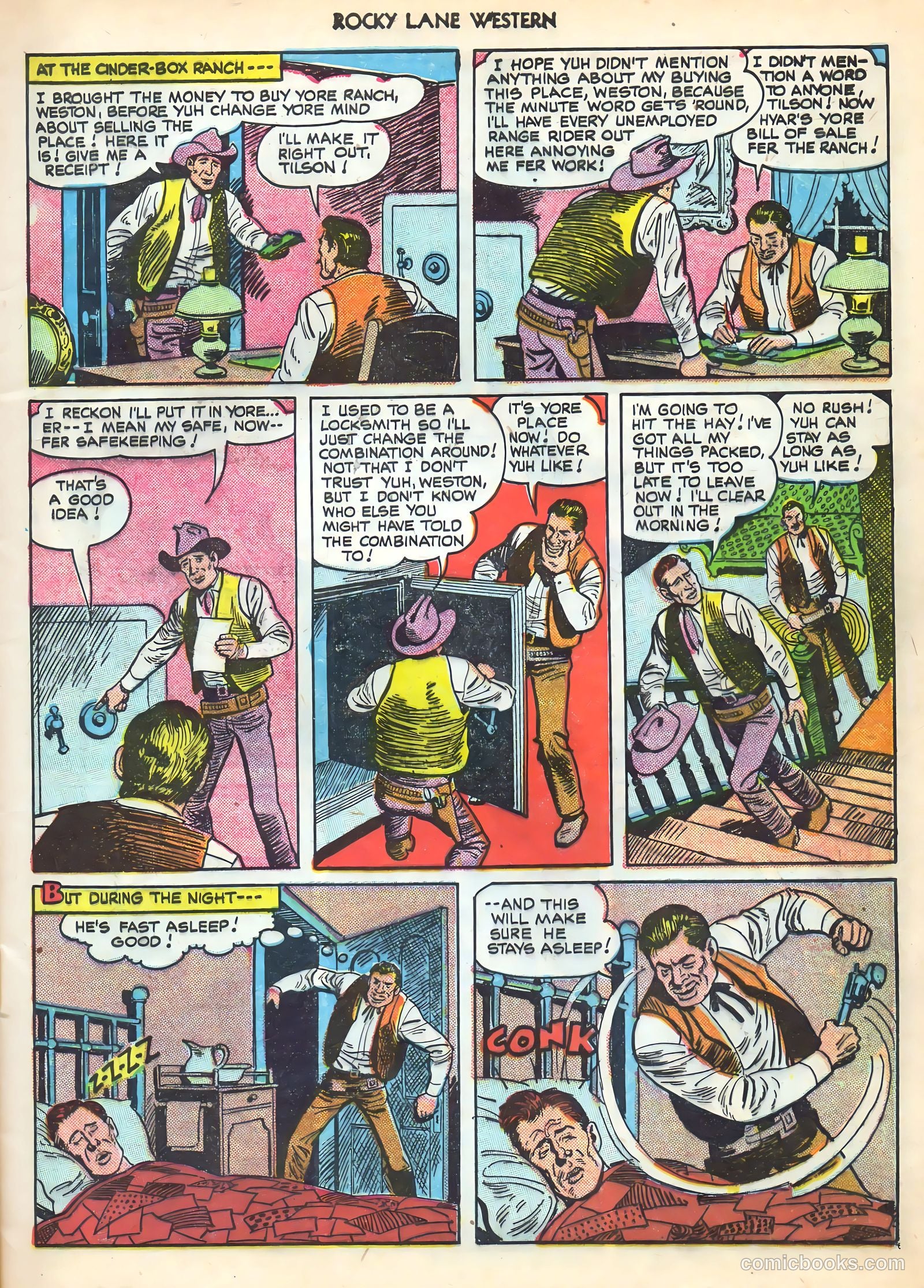 Rocky Lane Western #16 — page 5 of 52