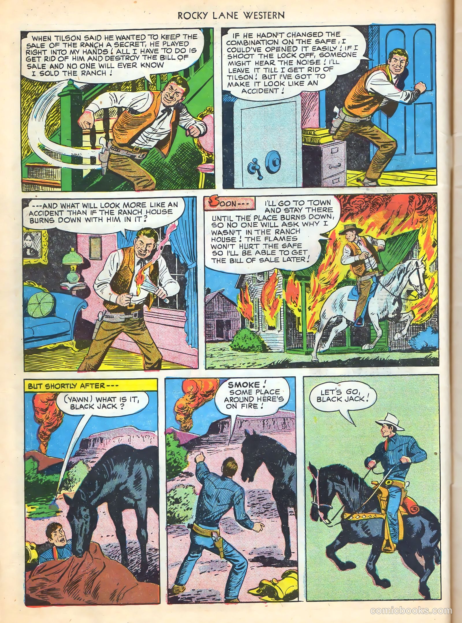Rocky Lane Western #16 — page 6 of 52