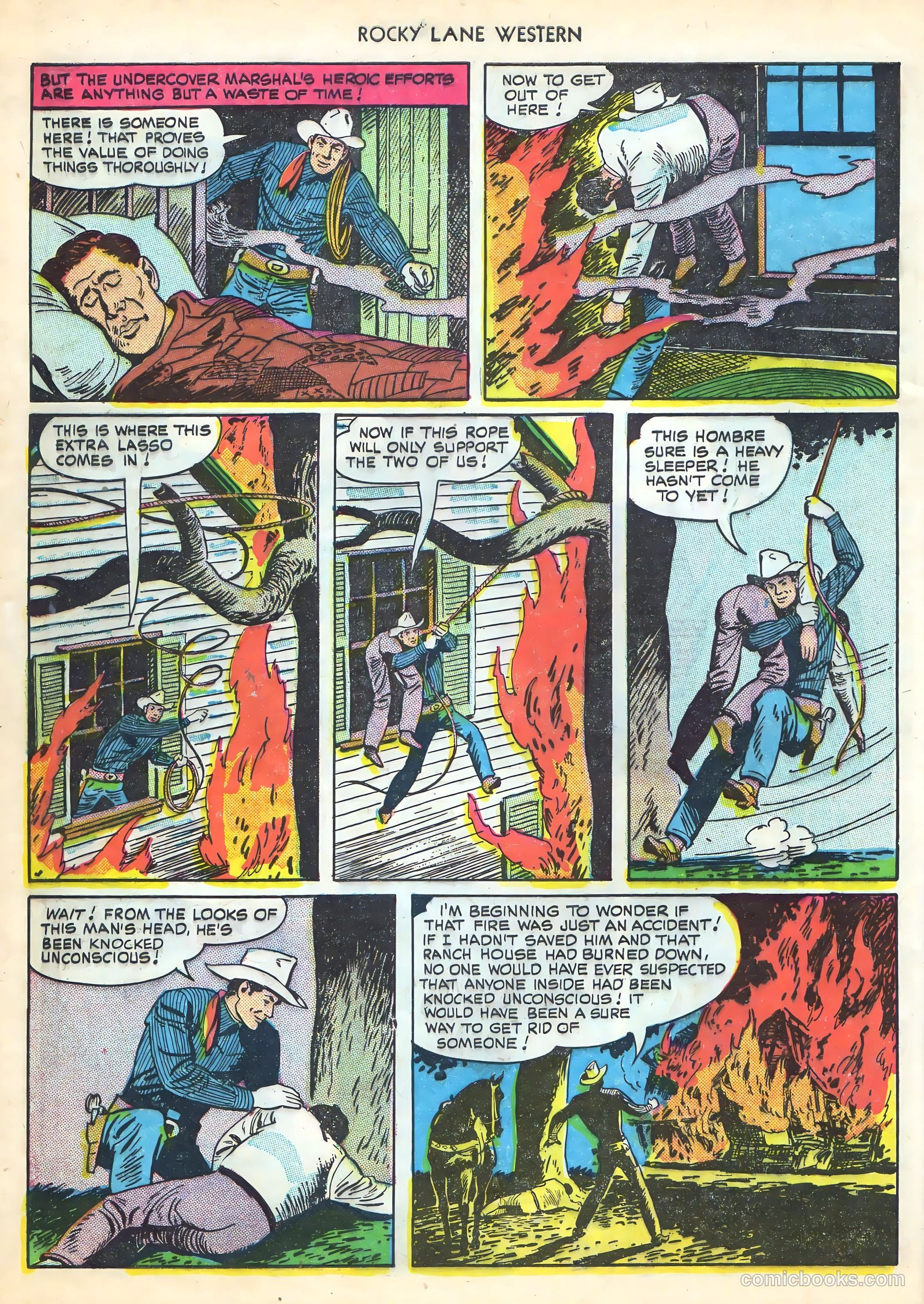 Rocky Lane Western #16 — page 8 of 52