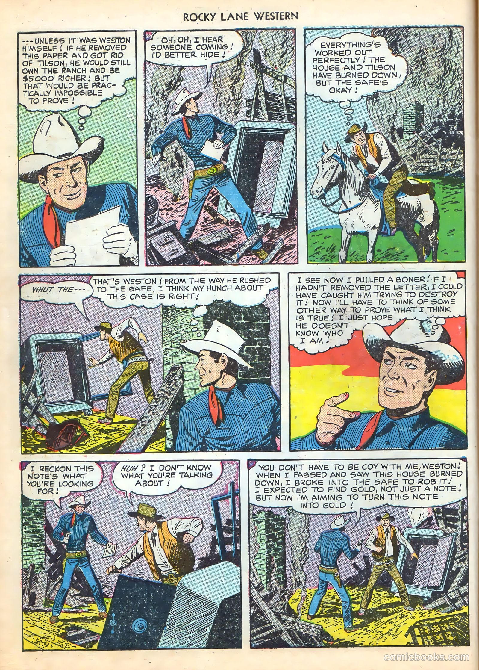 Rocky Lane Western #16 — page 10 of 52