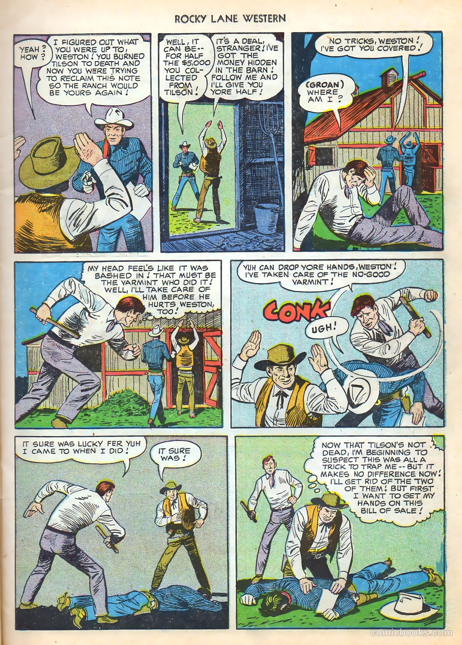Rocky Lane Western #16 — page 11 of 52