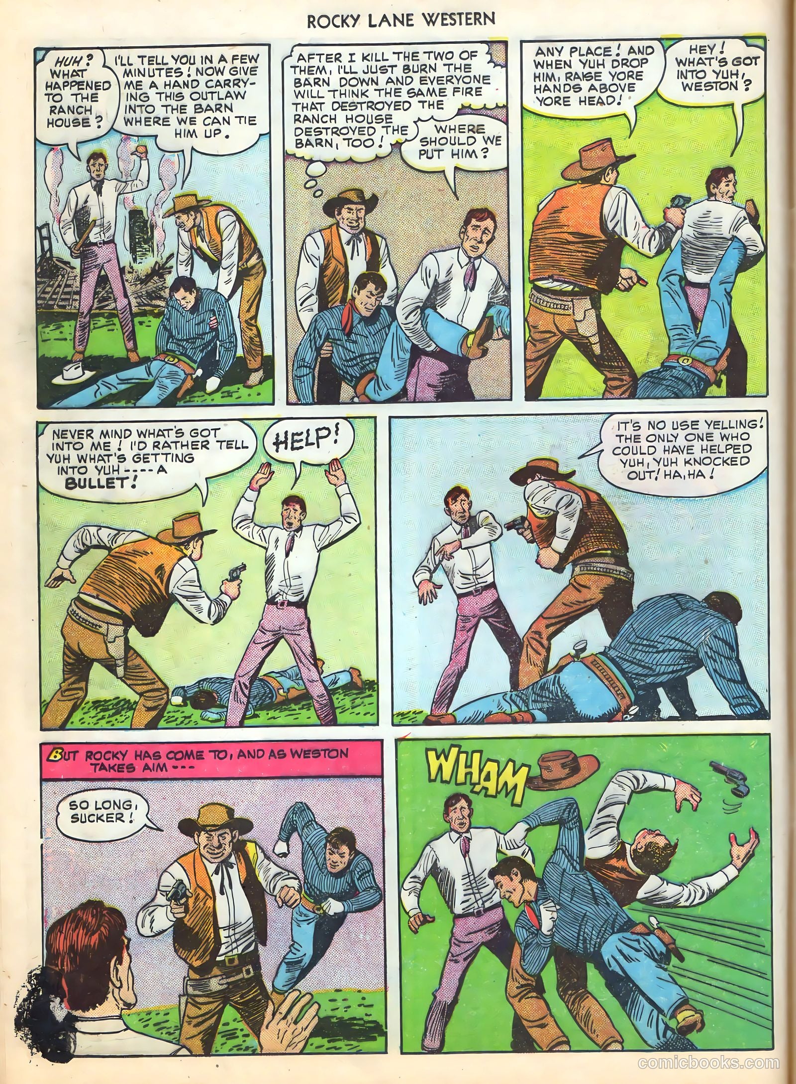 Rocky Lane Western #16 — page 12 of 52