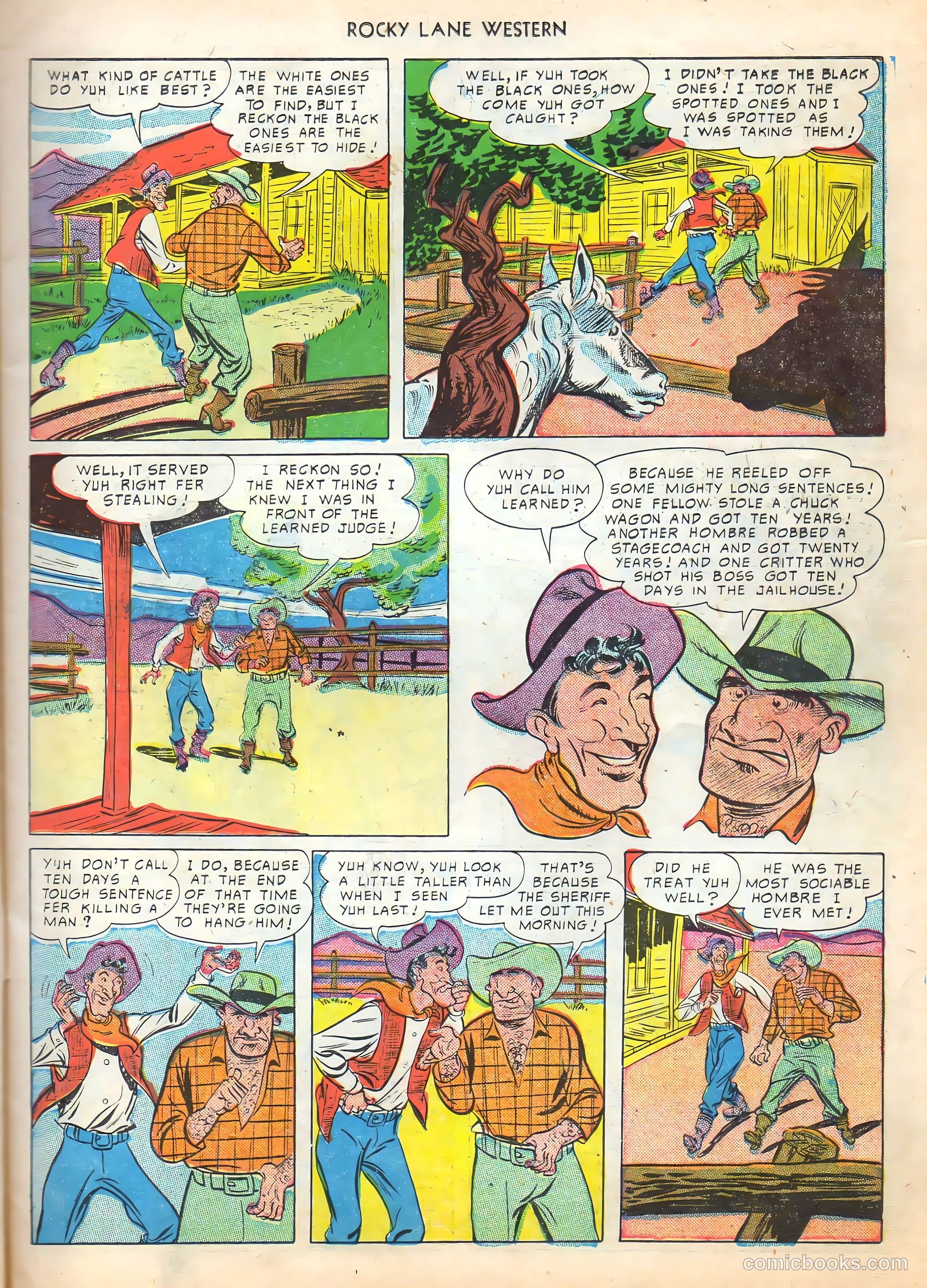 Rocky Lane Western #16 — page 15 of 52