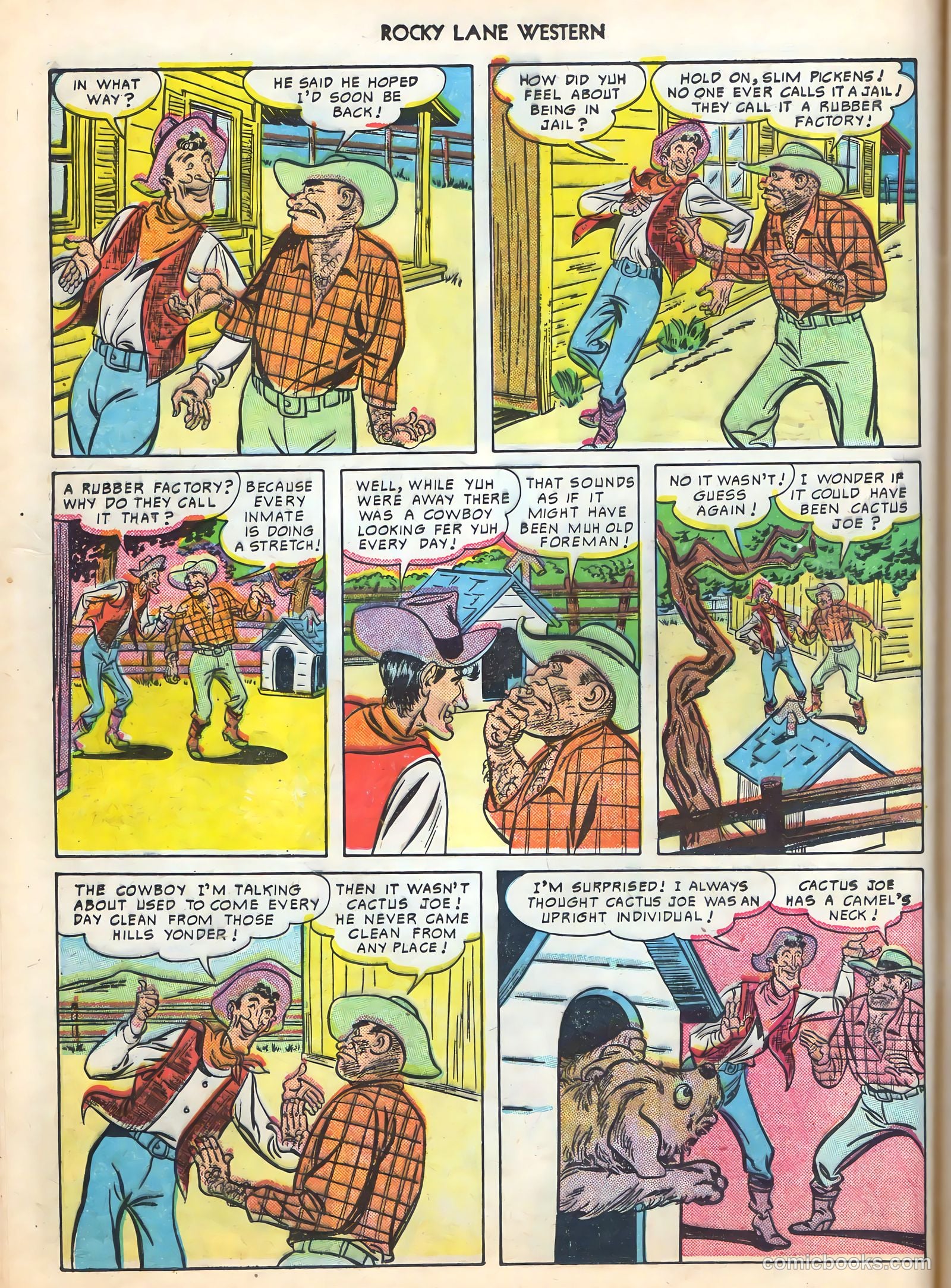 Rocky Lane Western #16 — page 16 of 52