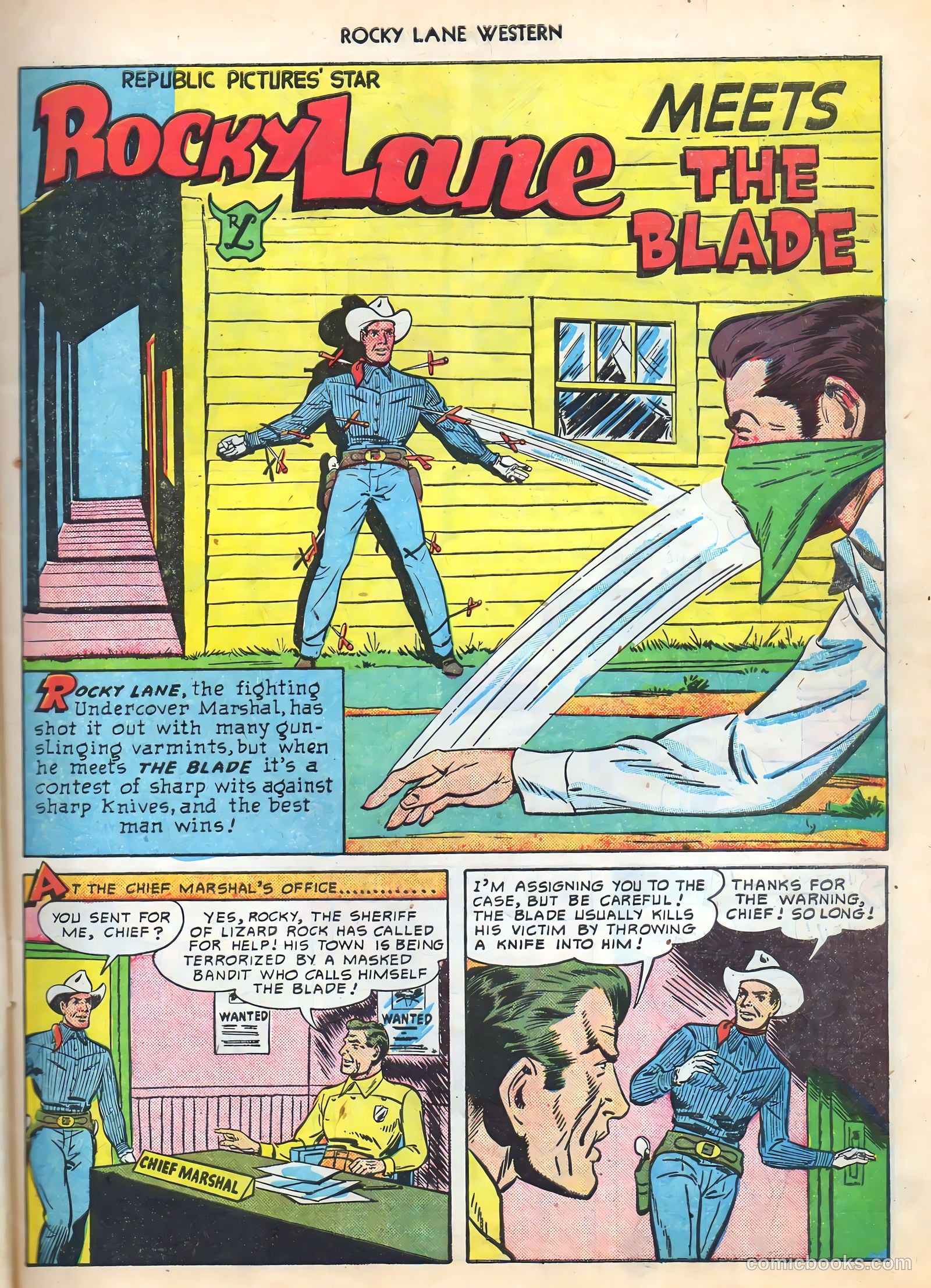 Rocky Lane Western #16 — page 19 of 52