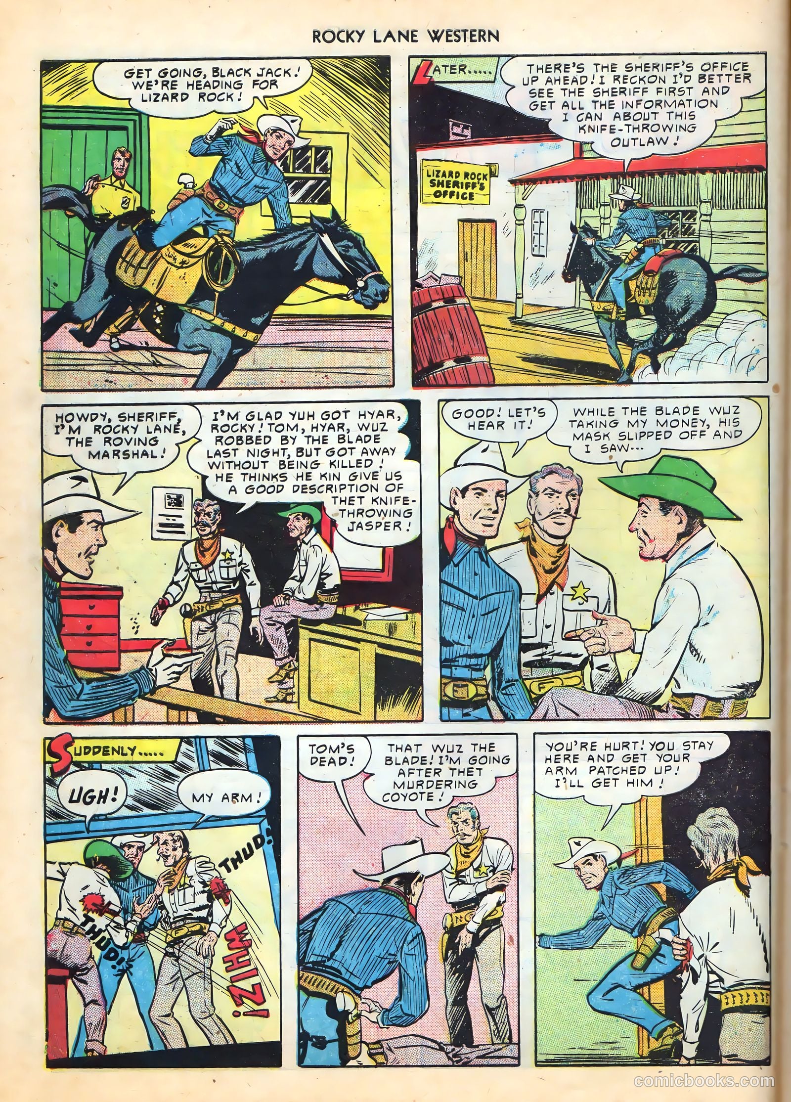 Rocky Lane Western #16 — page 20 of 52