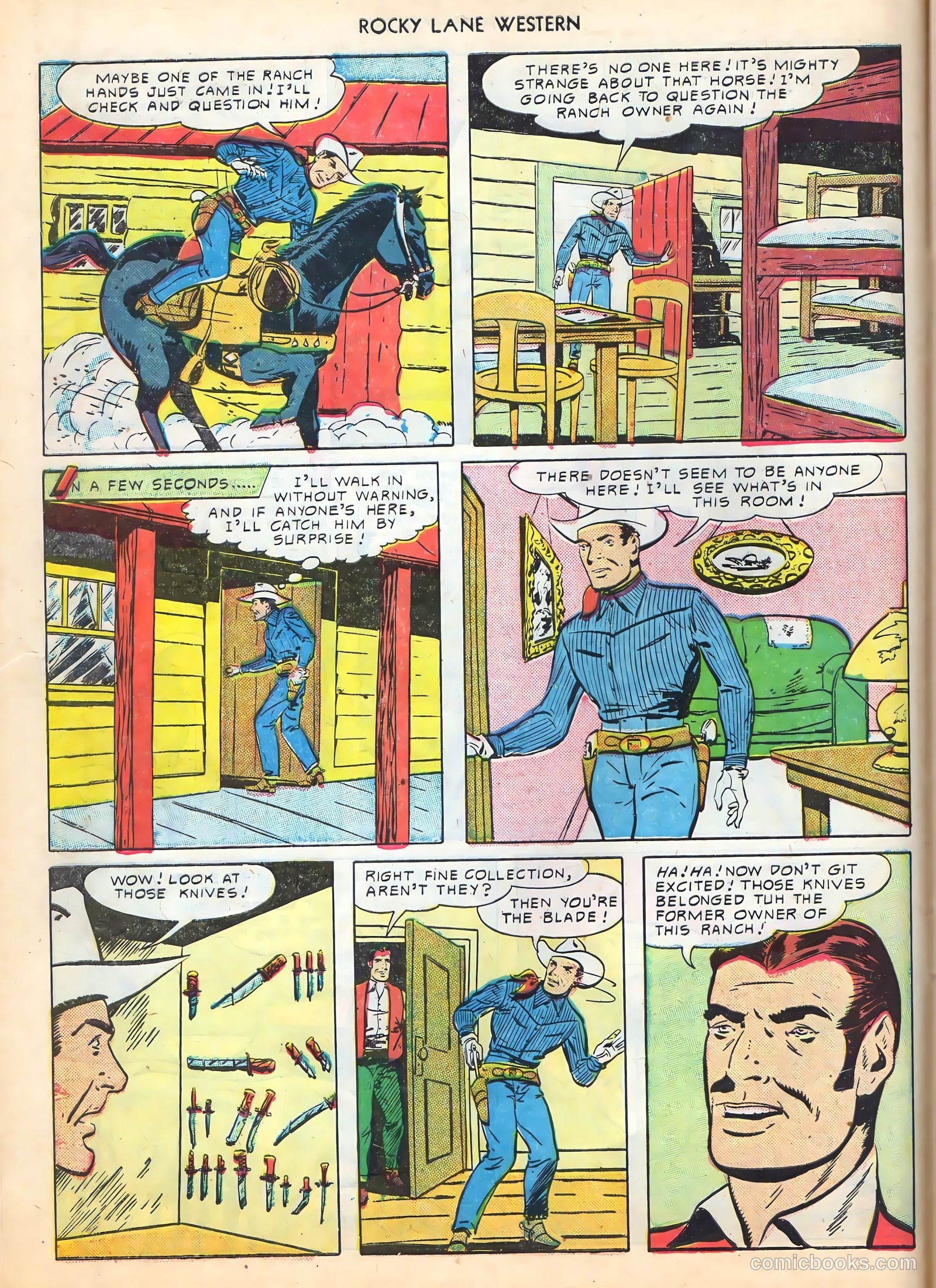 Rocky Lane Western #16 — page 22 of 52