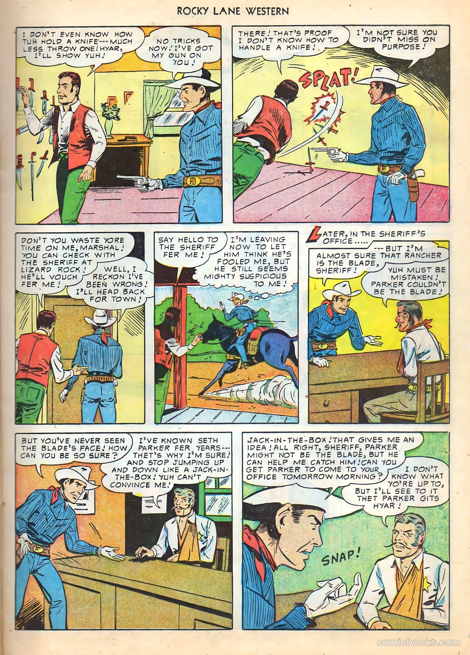 Rocky Lane Western #16 — page 23 of 52