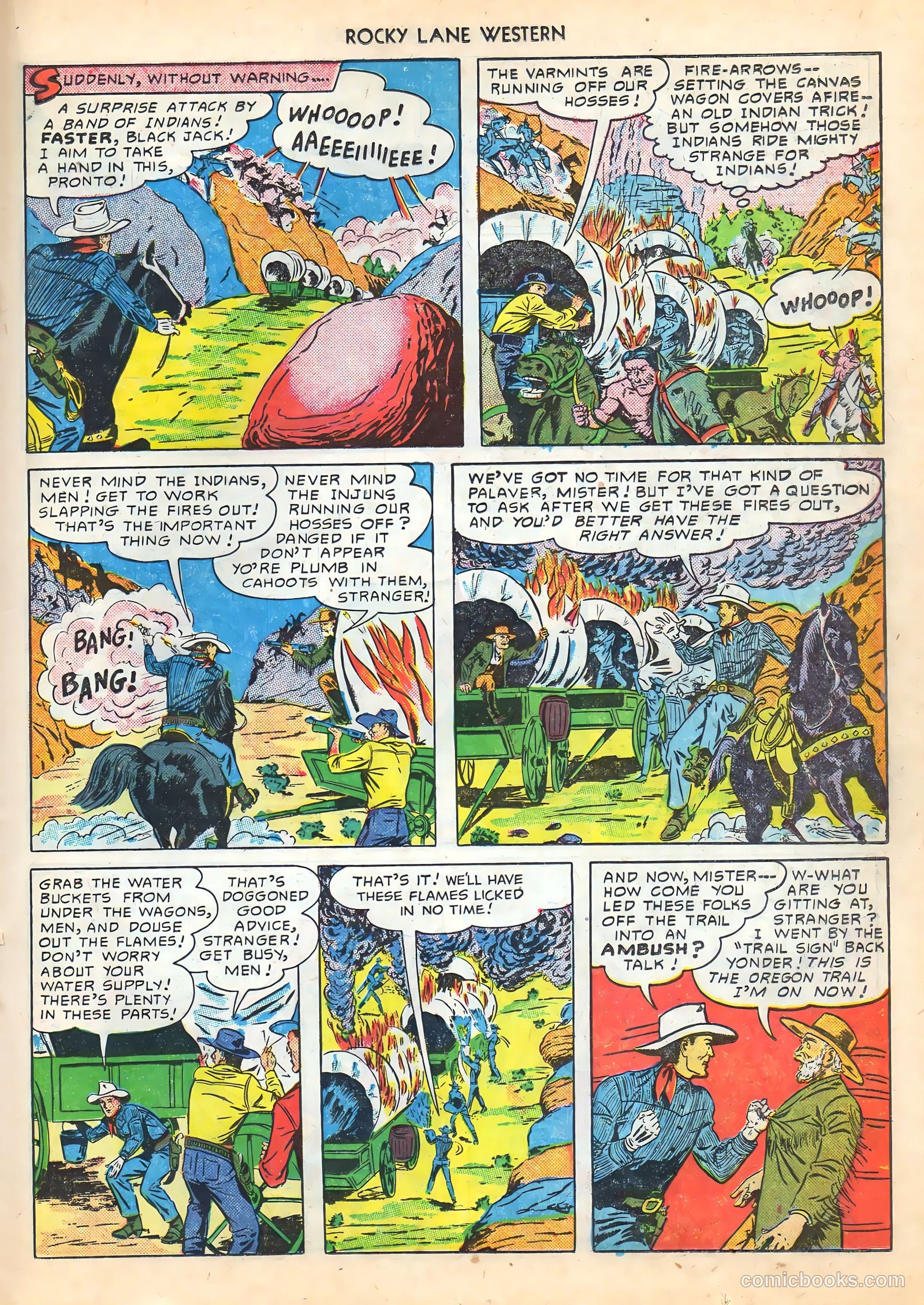 Rocky Lane Western #16 — page 27 of 52