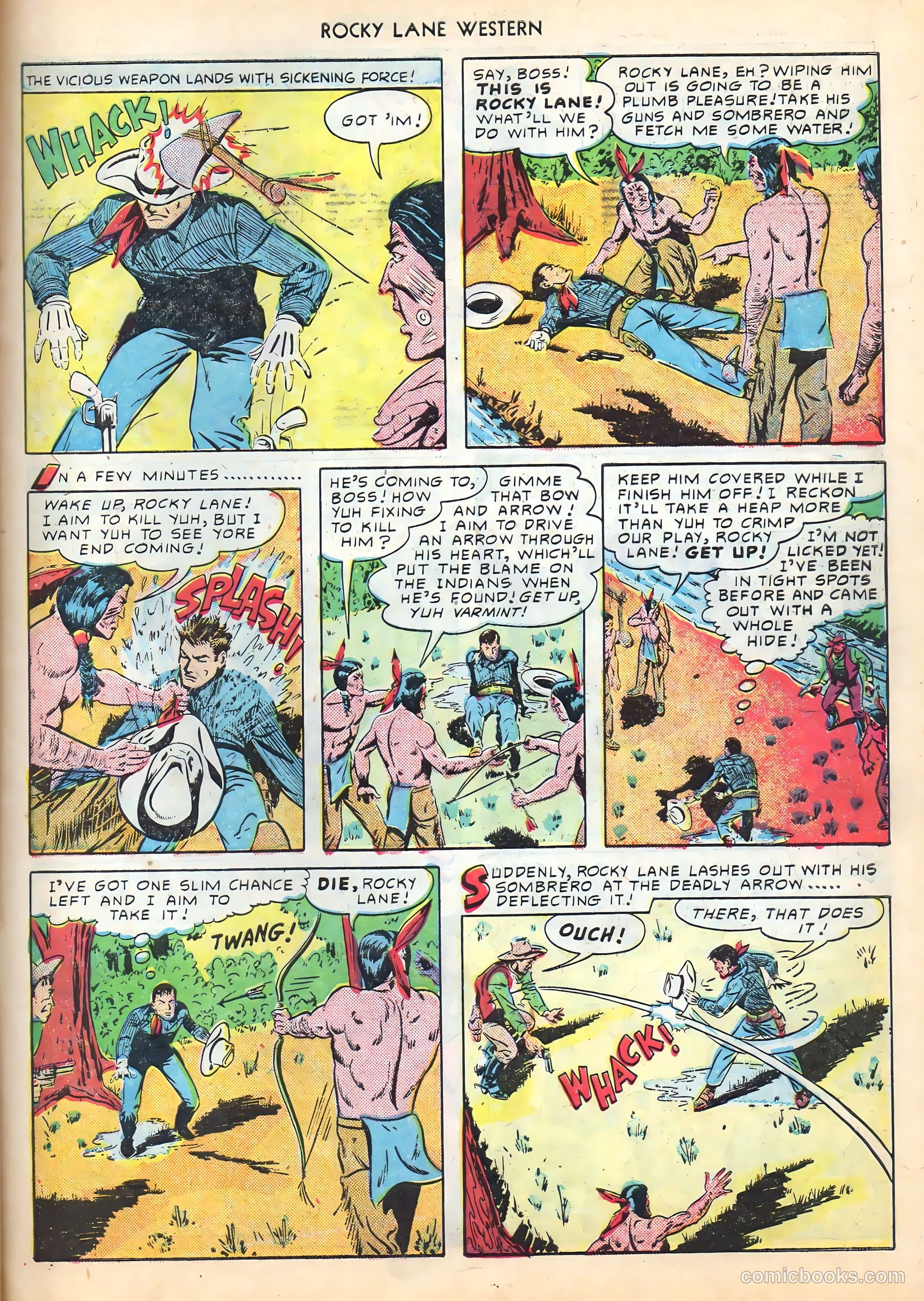 Rocky Lane Western #16 — page 31 of 52