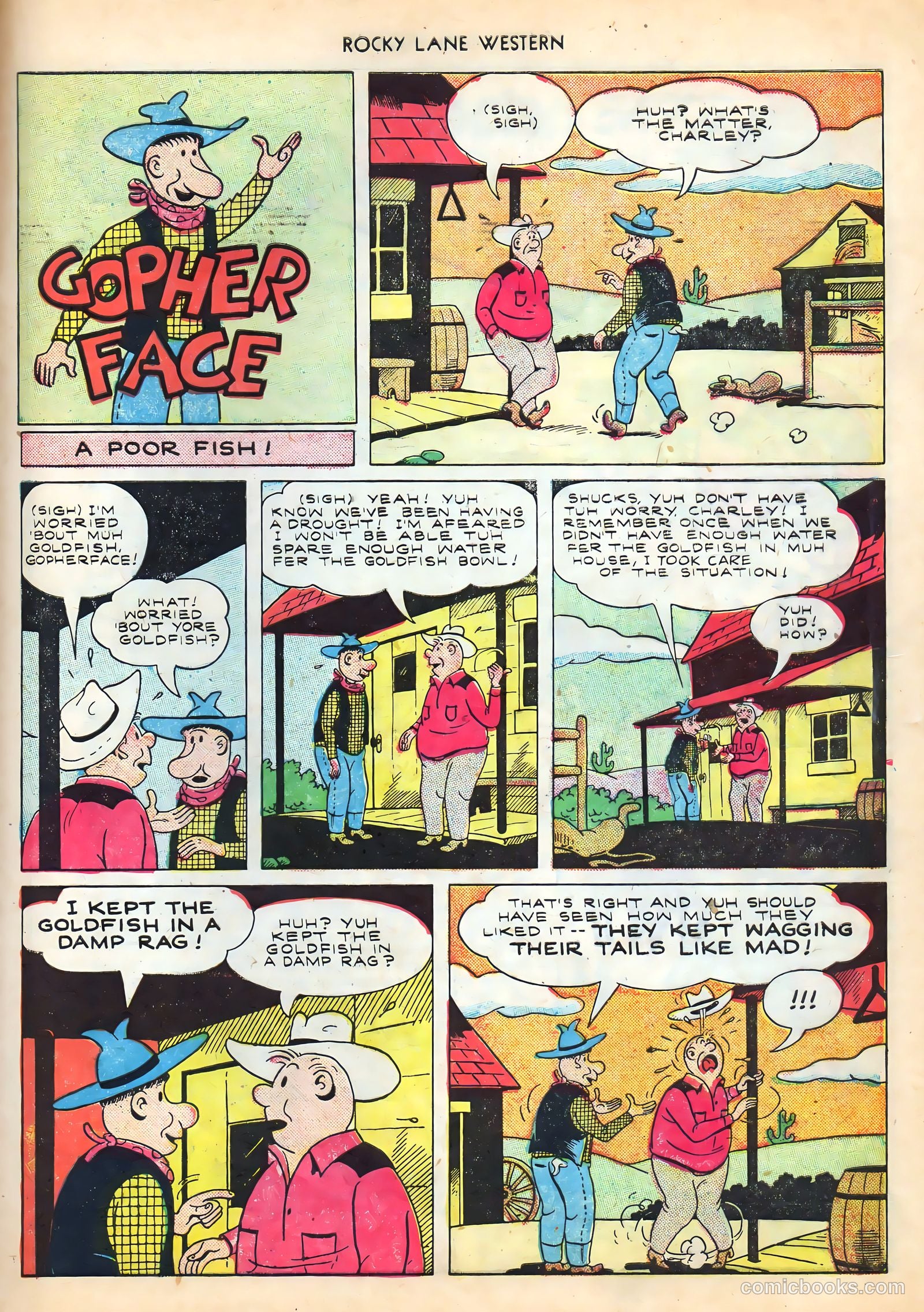 Rocky Lane Western #16 — page 33 of 52