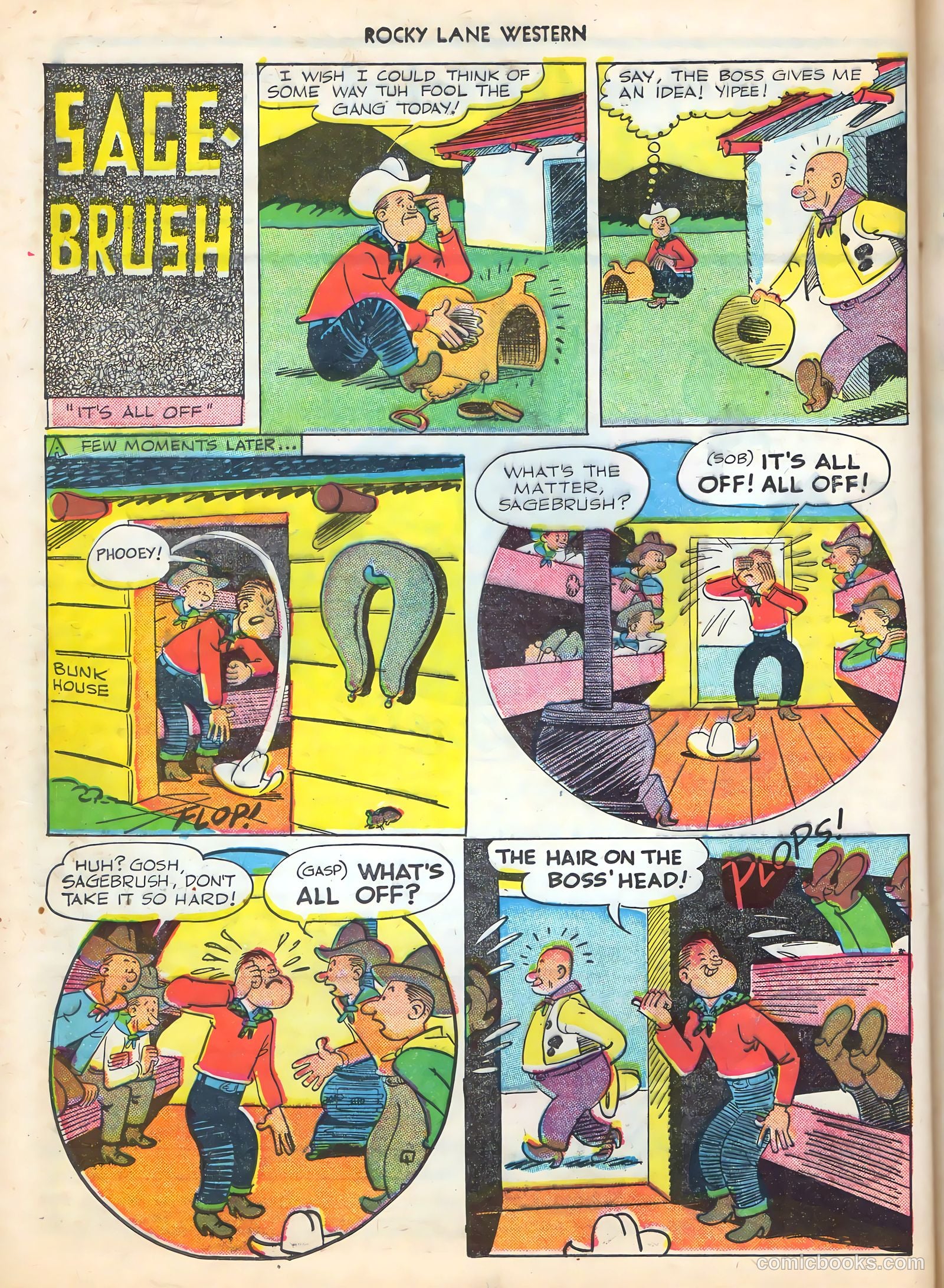 Rocky Lane Western #16 — page 36 of 52