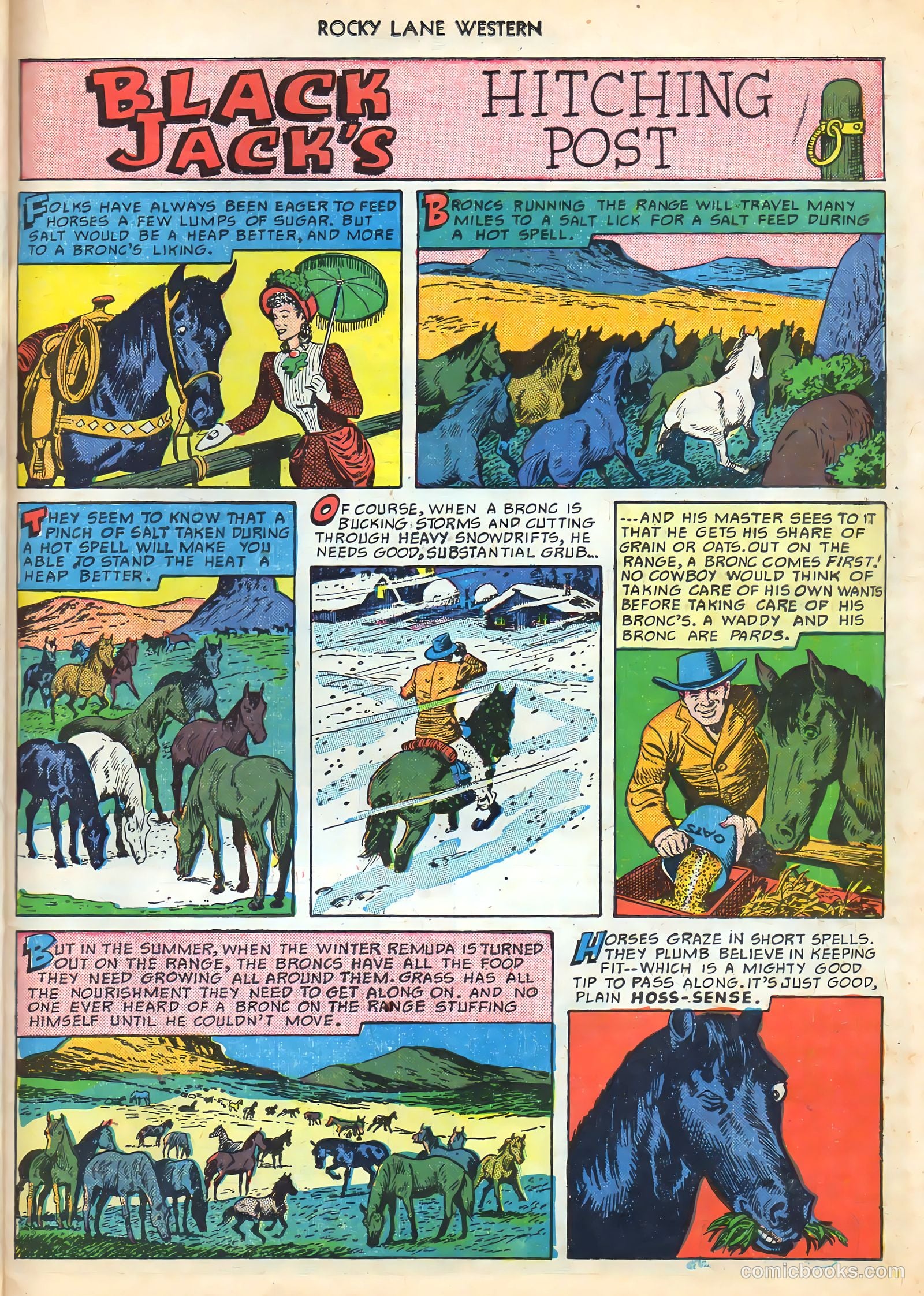 Rocky Lane Western #16 — page 39 of 52