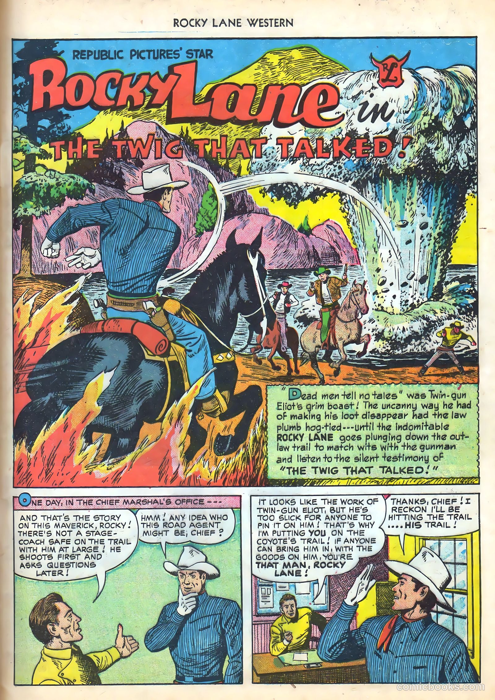 Rocky Lane Western #16 — page 41 of 52