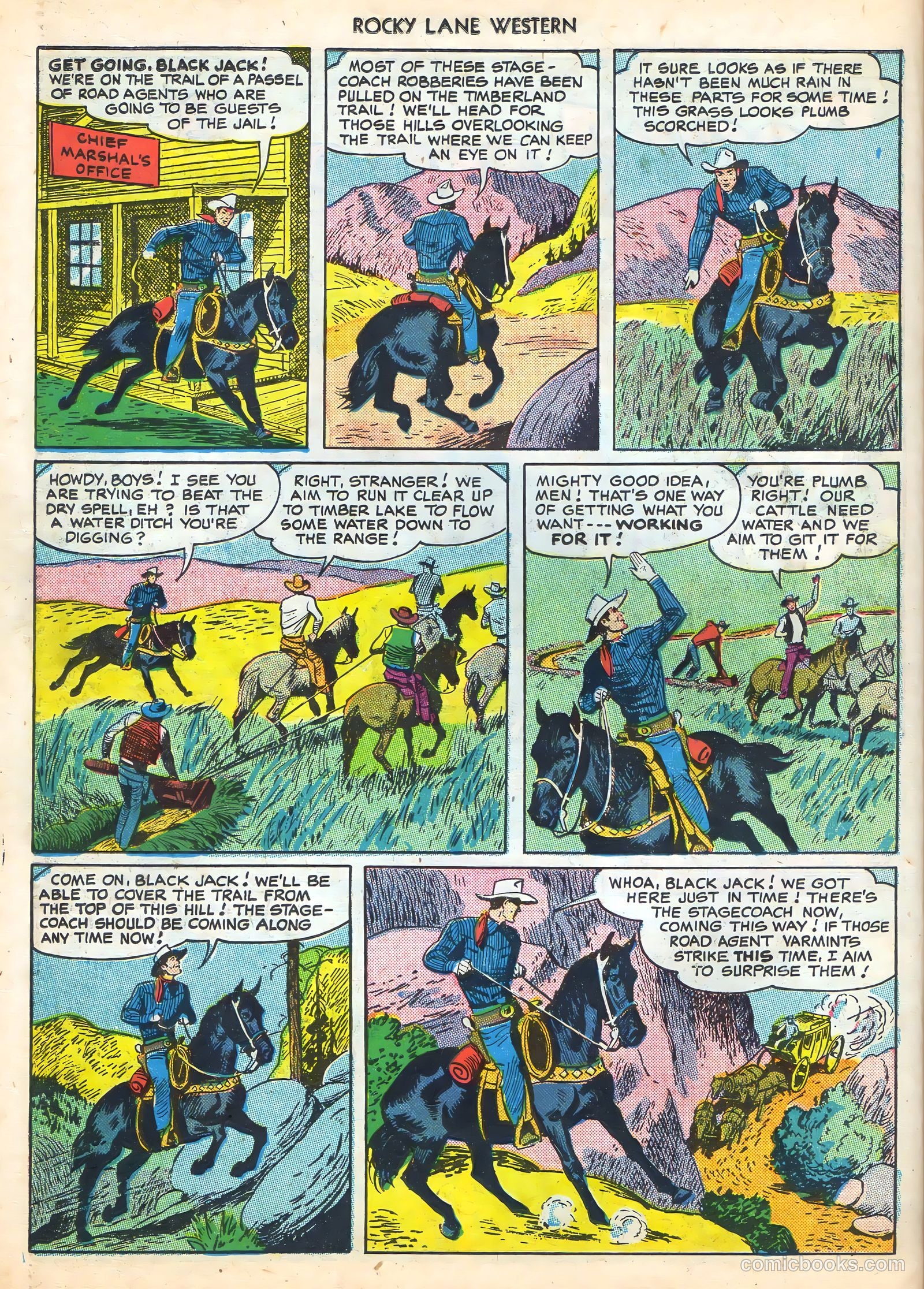 Rocky Lane Western #16 — page 42 of 52