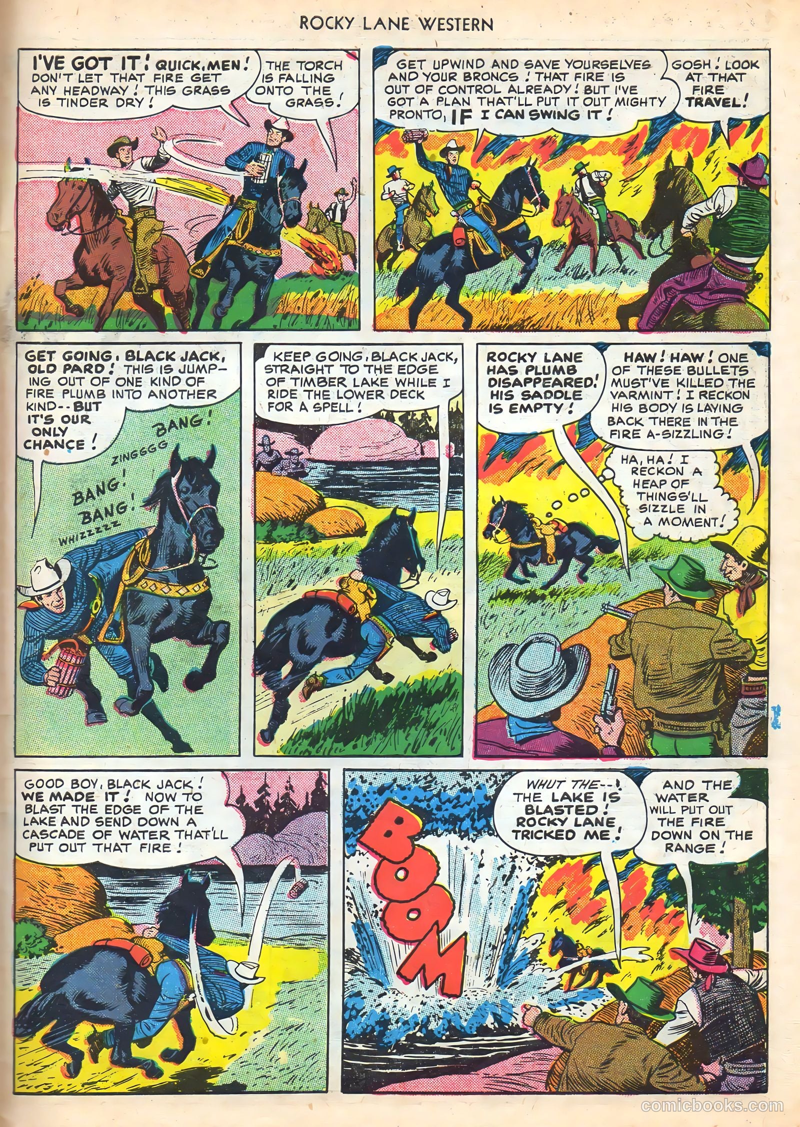 Rocky Lane Western #16 — page 47 of 52