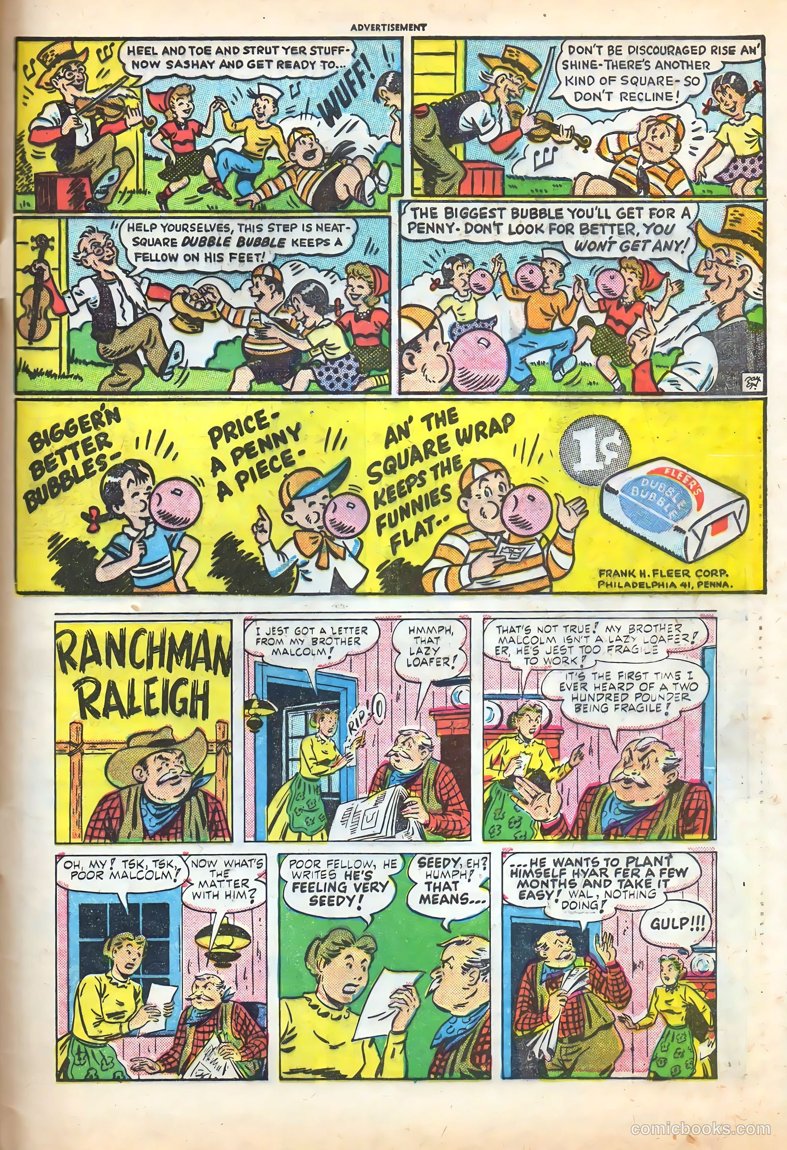 Rocky Lane Western #16 — page 49 of 52