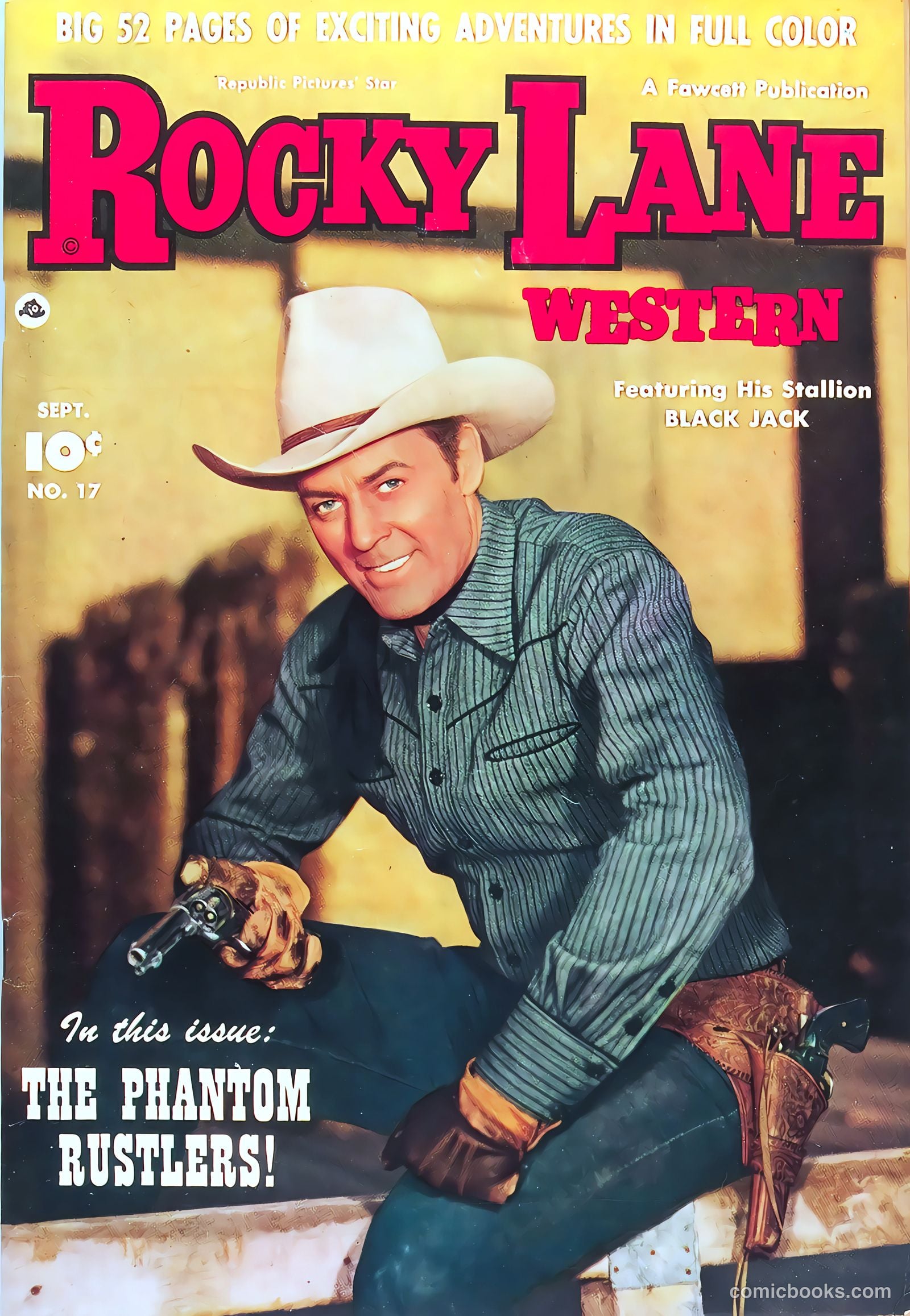 Rocky Lane Western #17 — page 1 of 52