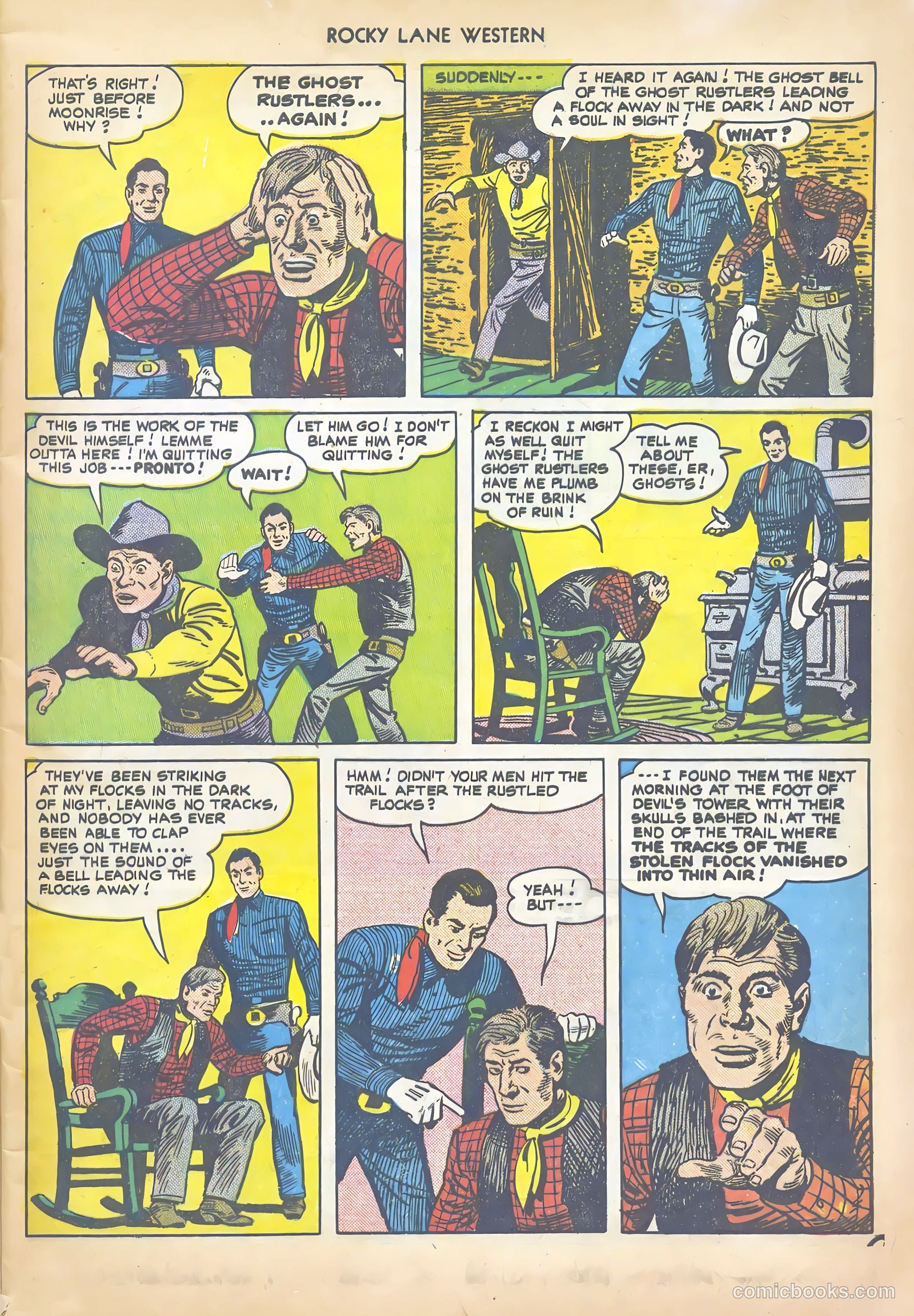 Rocky Lane Western #17 — page 5 of 52