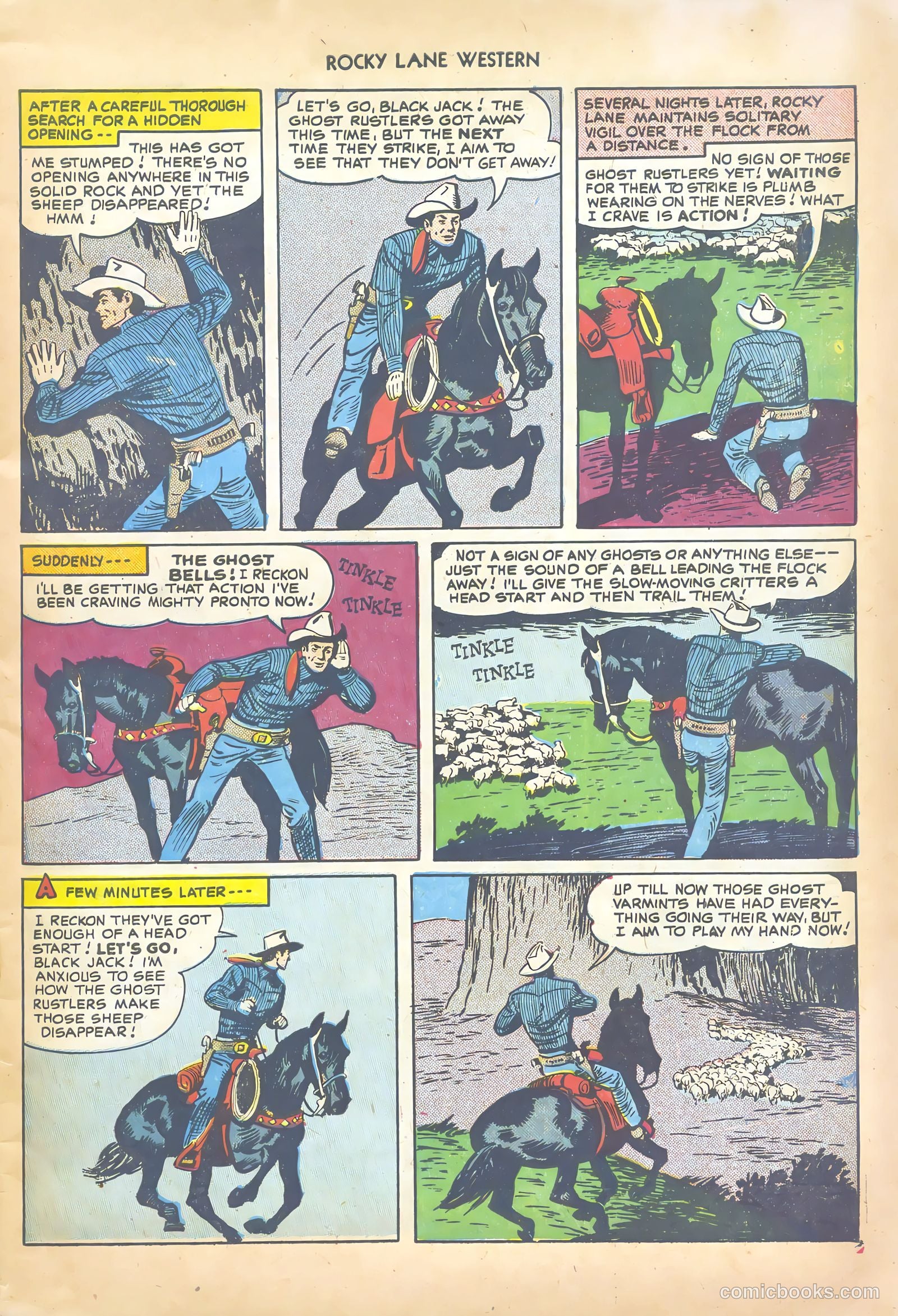 Rocky Lane Western #17 — page 7 of 52