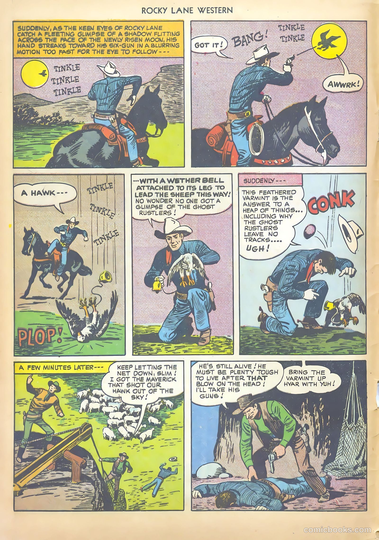 Rocky Lane Western #17 — page 8 of 52