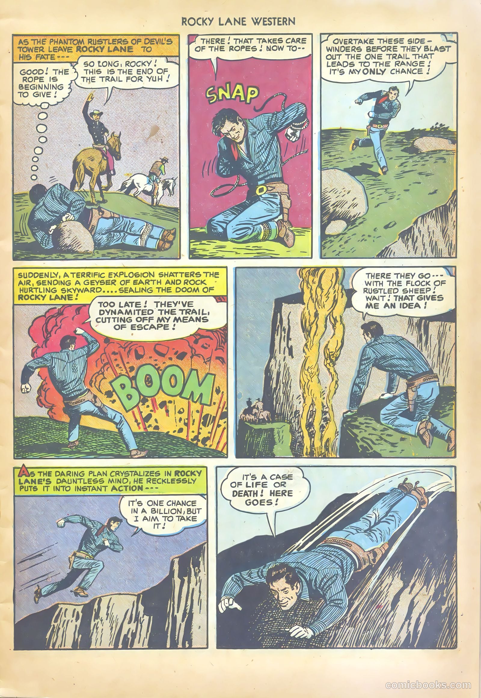Rocky Lane Western #17 — page 11 of 52