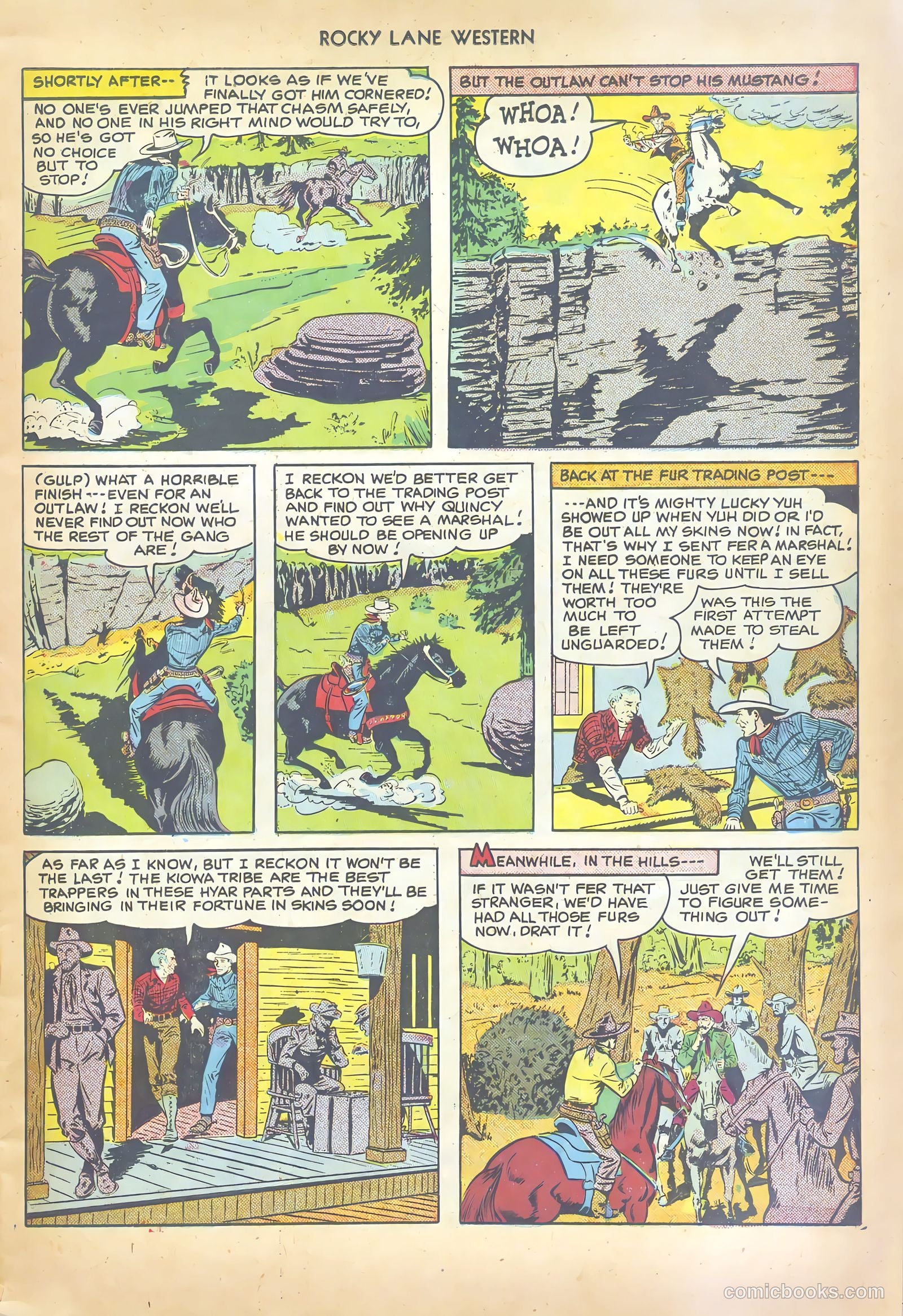 Rocky Lane Western #17 — page 15 of 52