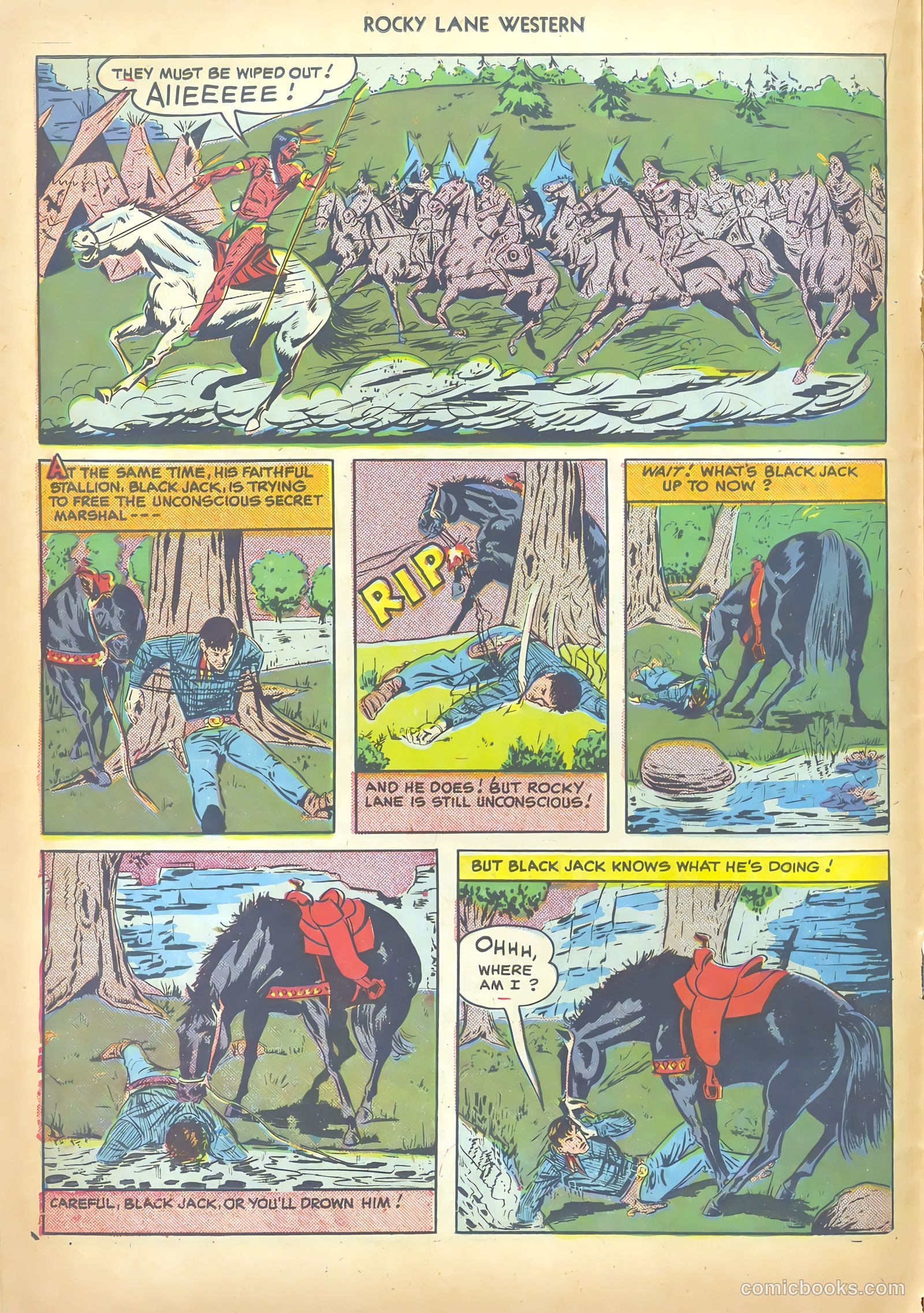 Rocky Lane Western #17 — page 18 of 52