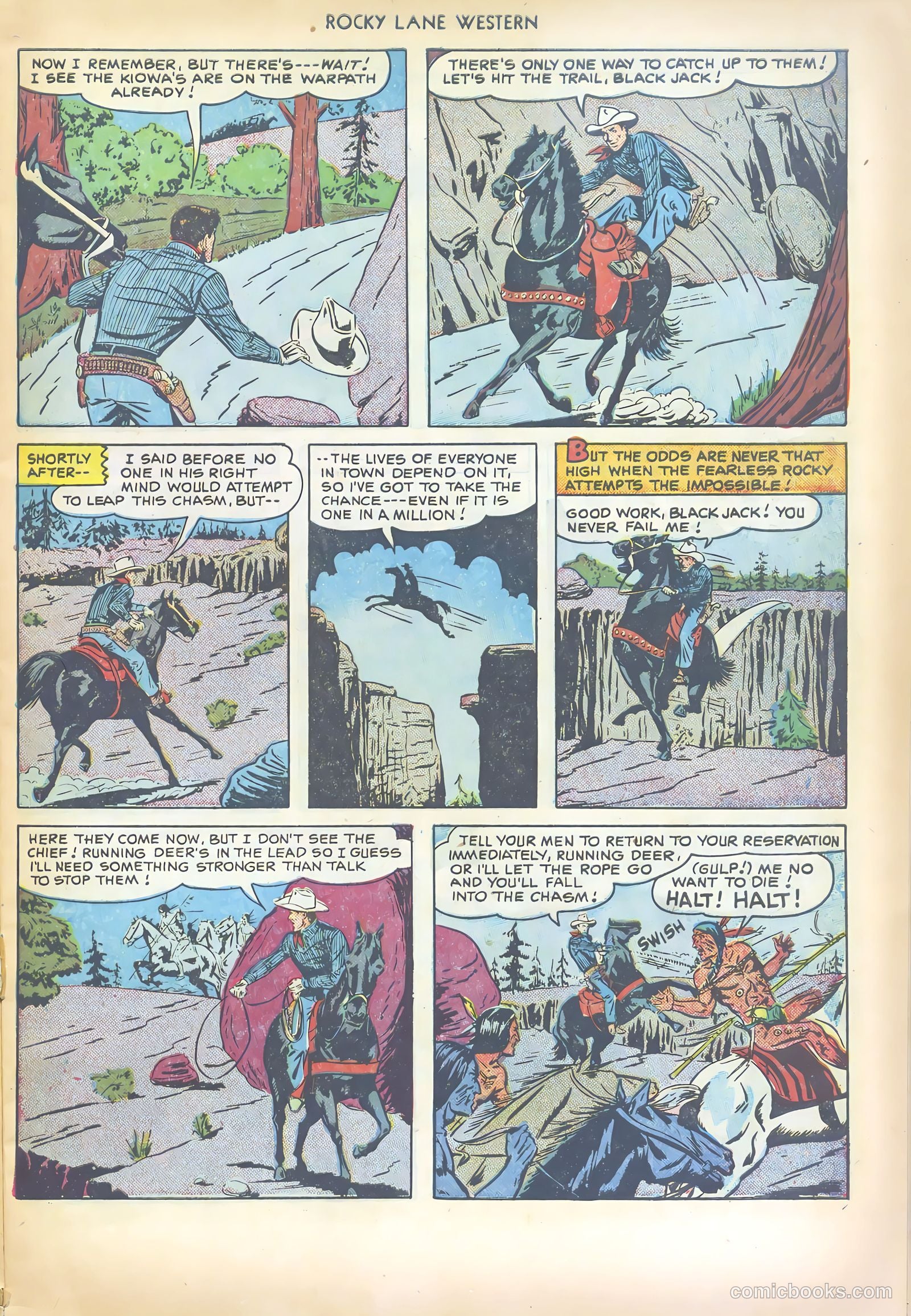 Rocky Lane Western #17 — page 19 of 52