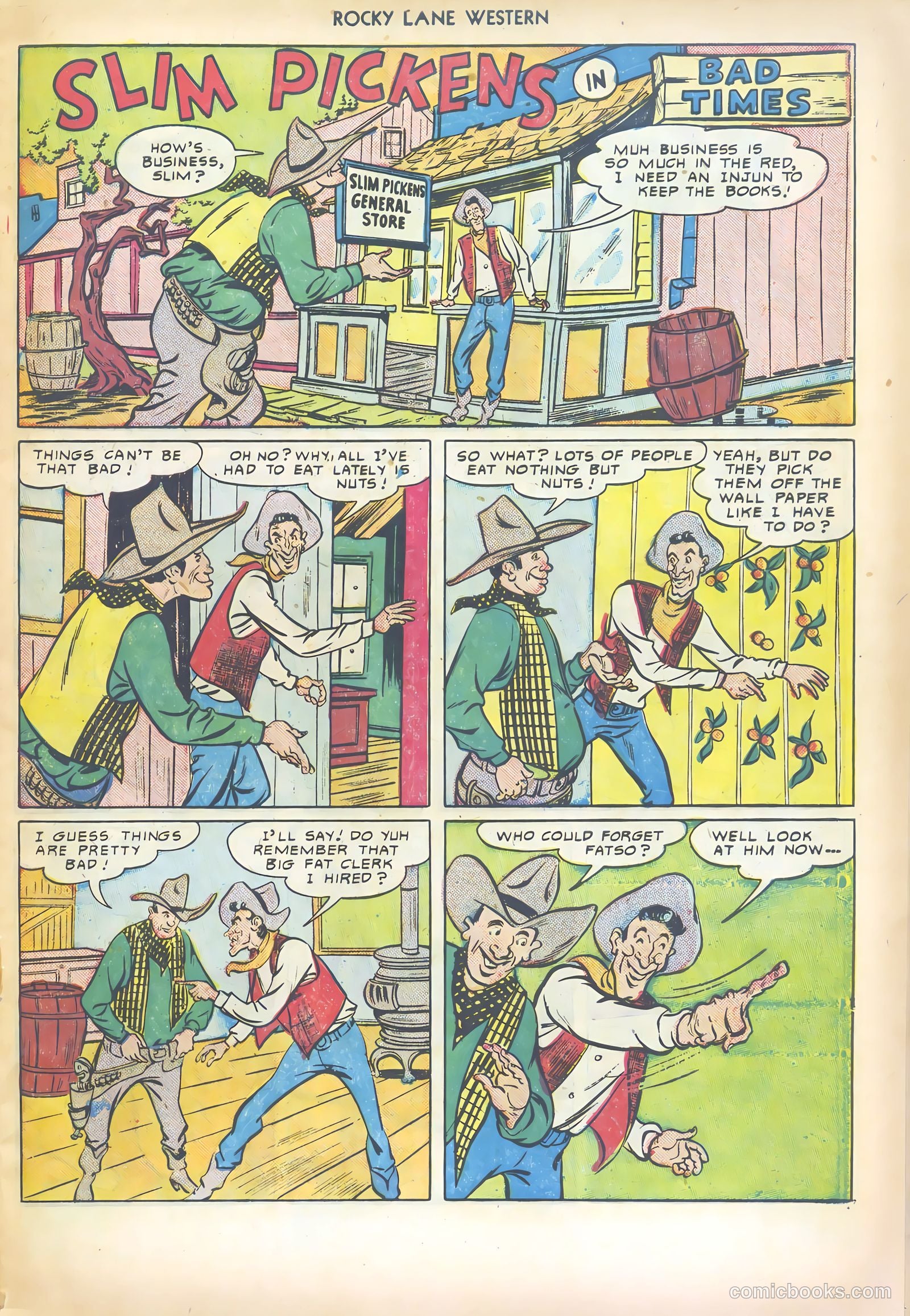 Rocky Lane Western #17 — page 21 of 52
