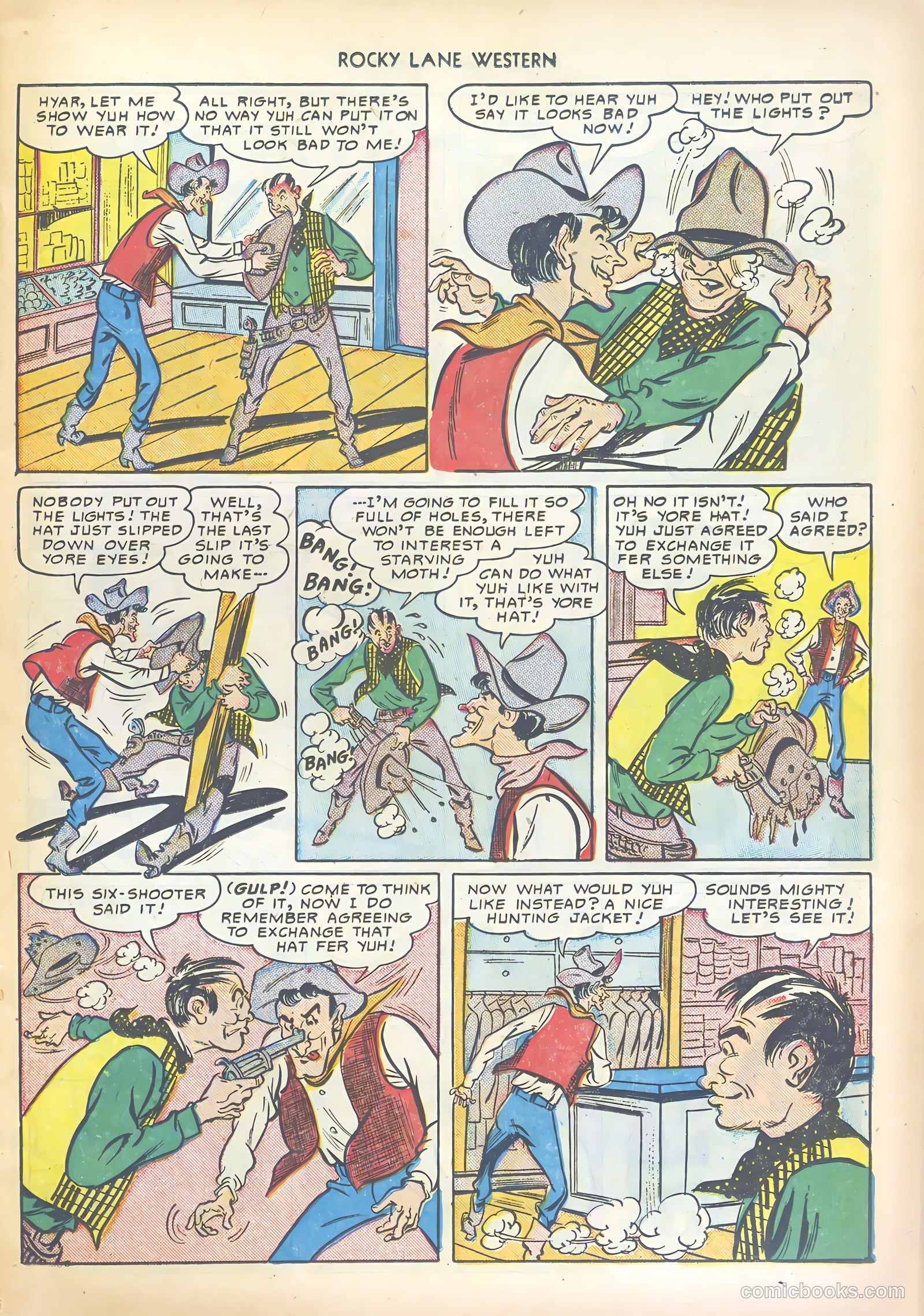 Rocky Lane Western #17 — page 23 of 52