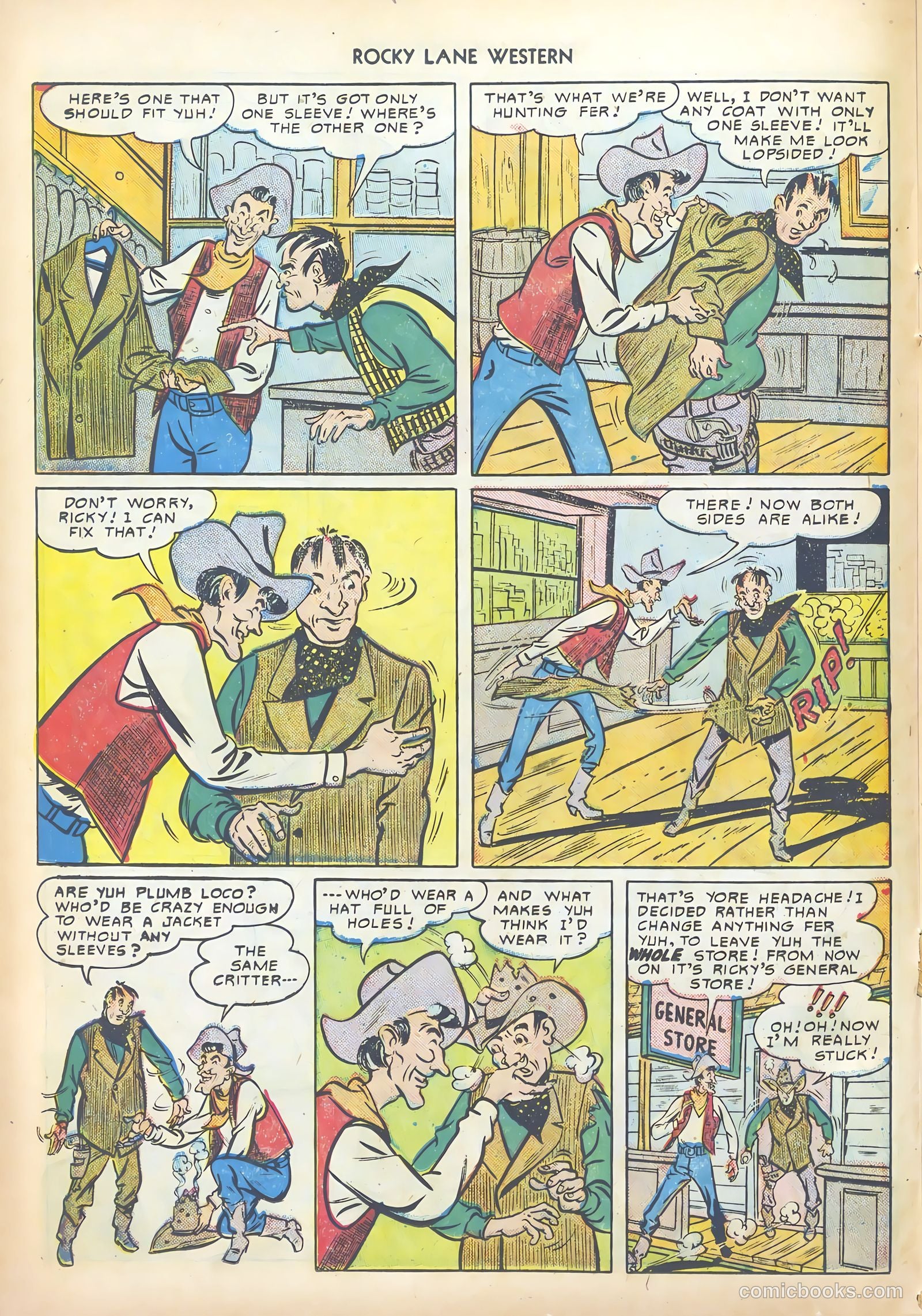 Rocky Lane Western #17 — page 24 of 52