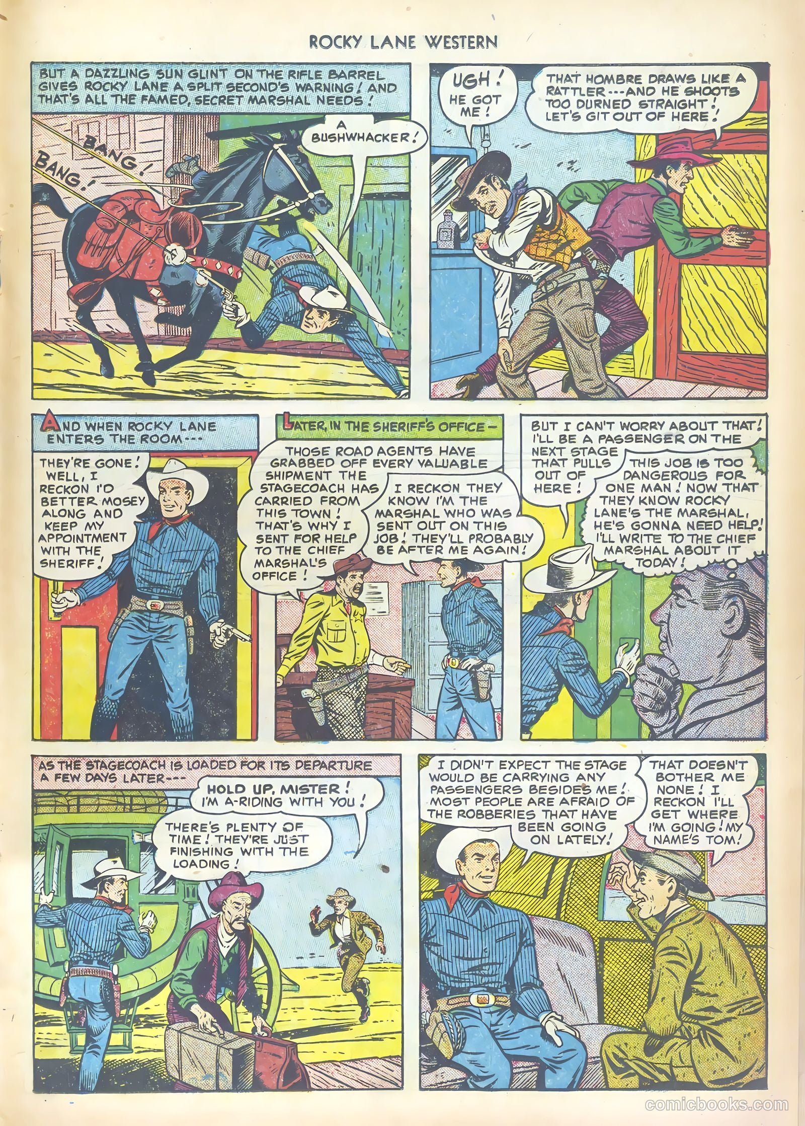 Rocky Lane Western #17 — page 27 of 52