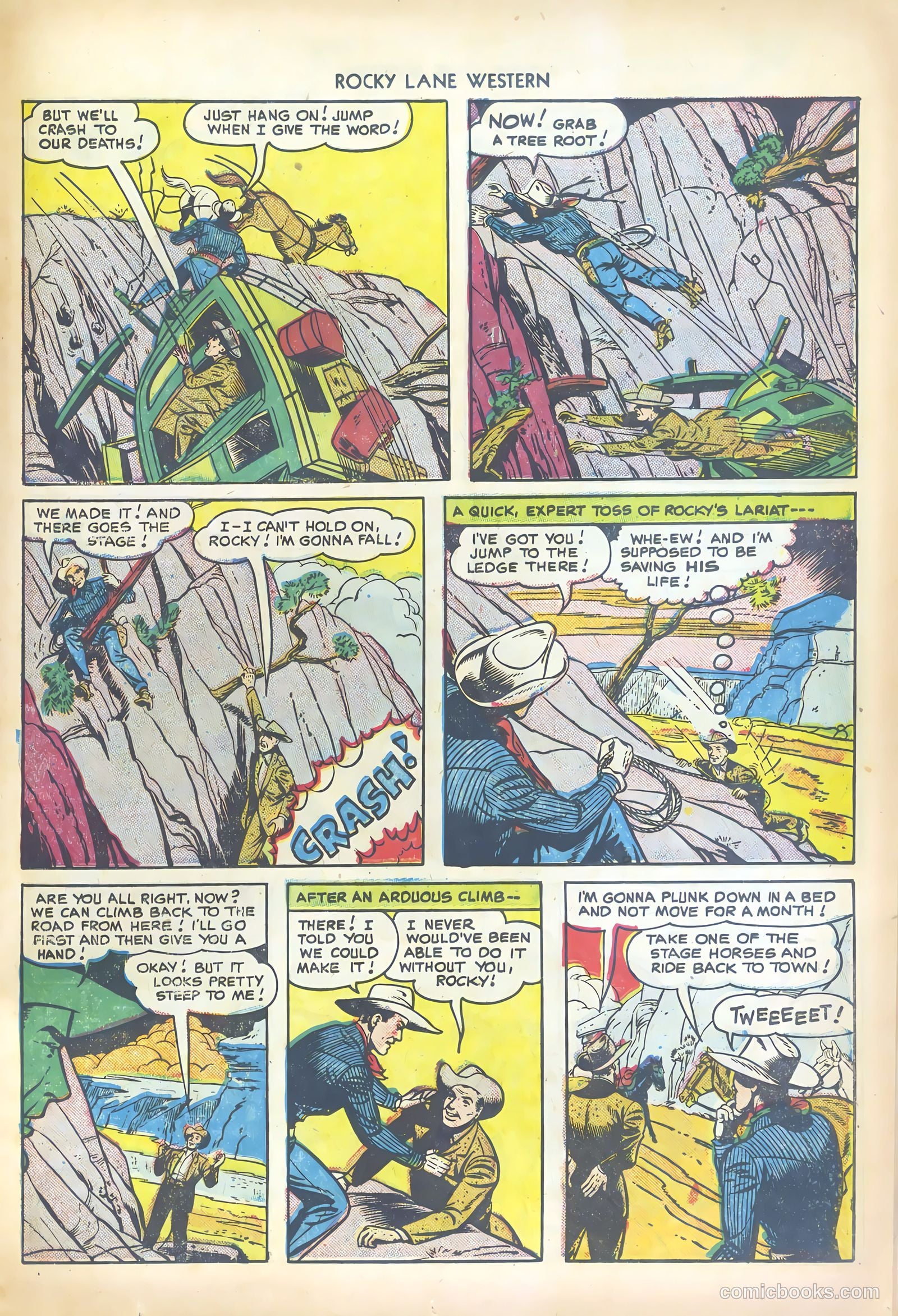 Rocky Lane Western #17 — page 29 of 52