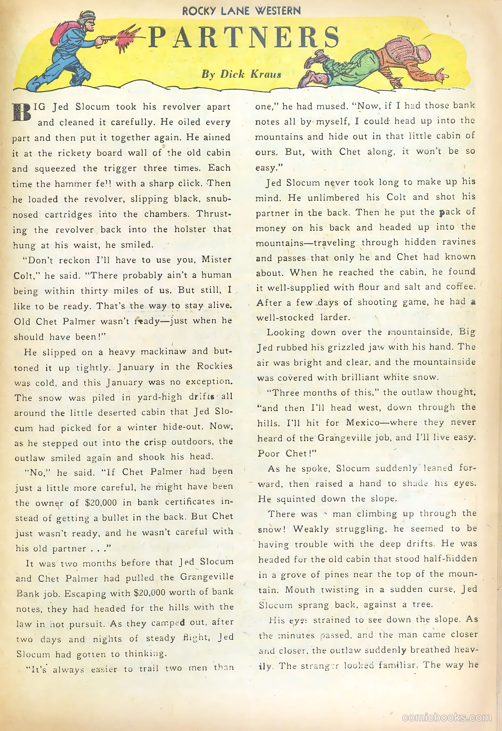 Rocky Lane Western #17 — page 33 of 52
