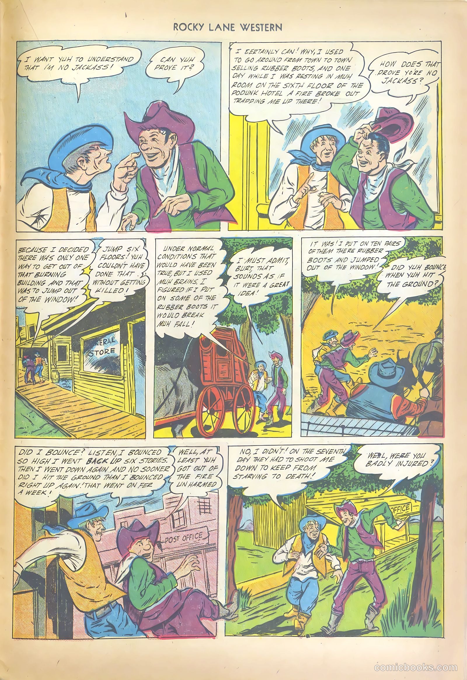 Rocky Lane Western #17 — page 37 of 52