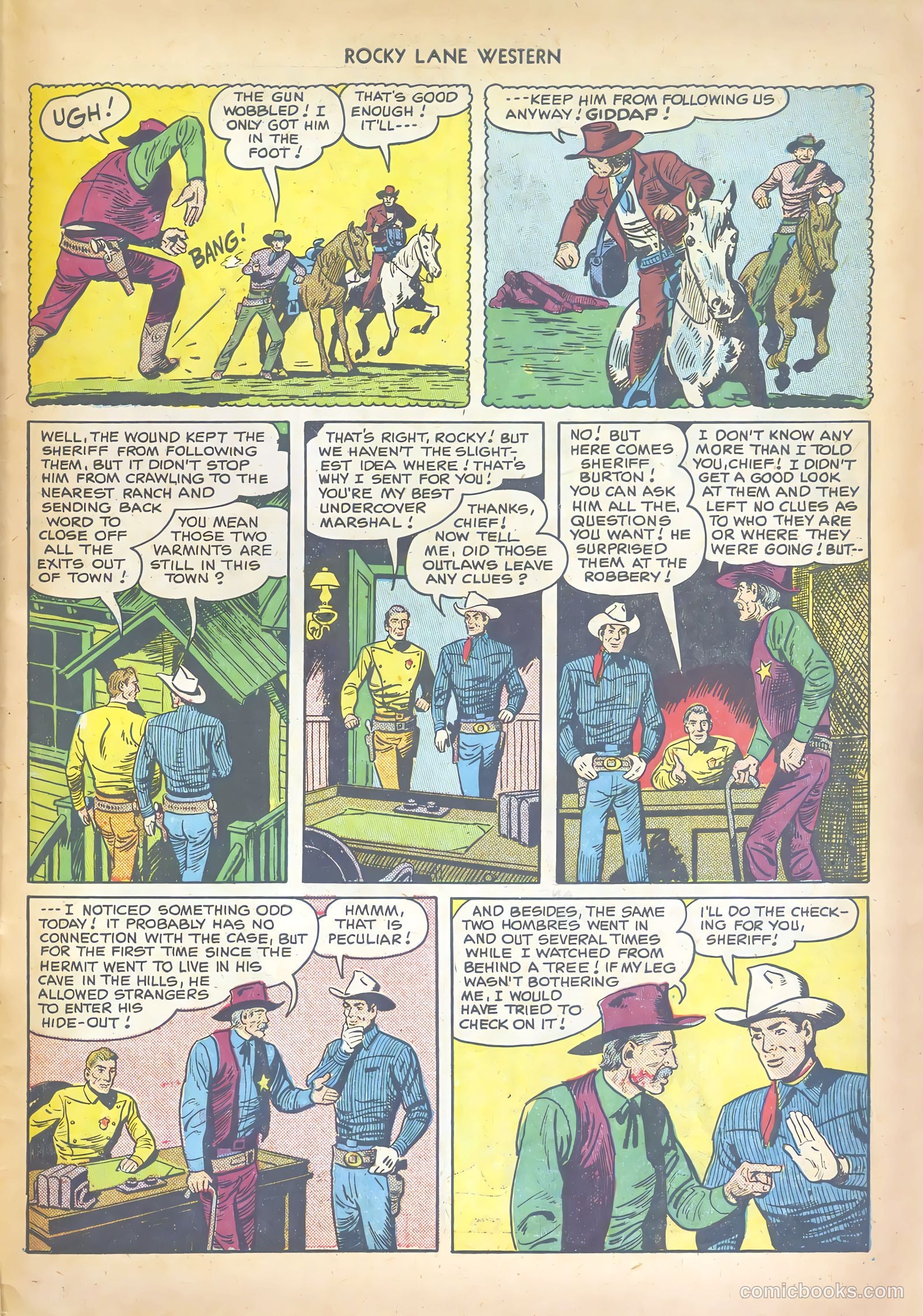 Rocky Lane Western #17 — page 43 of 52