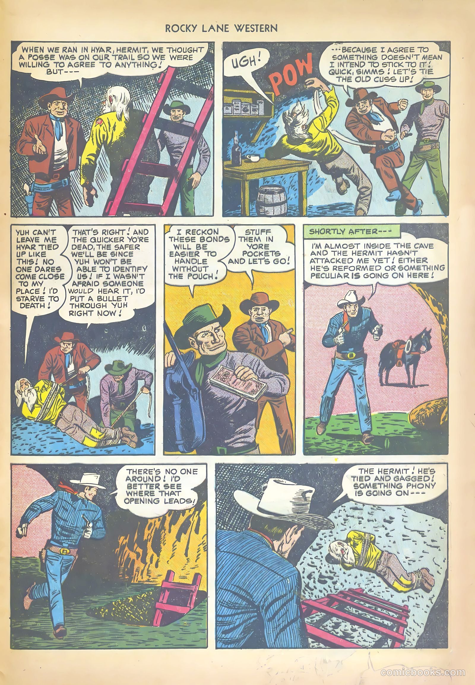 Rocky Lane Western #17 — page 45 of 52