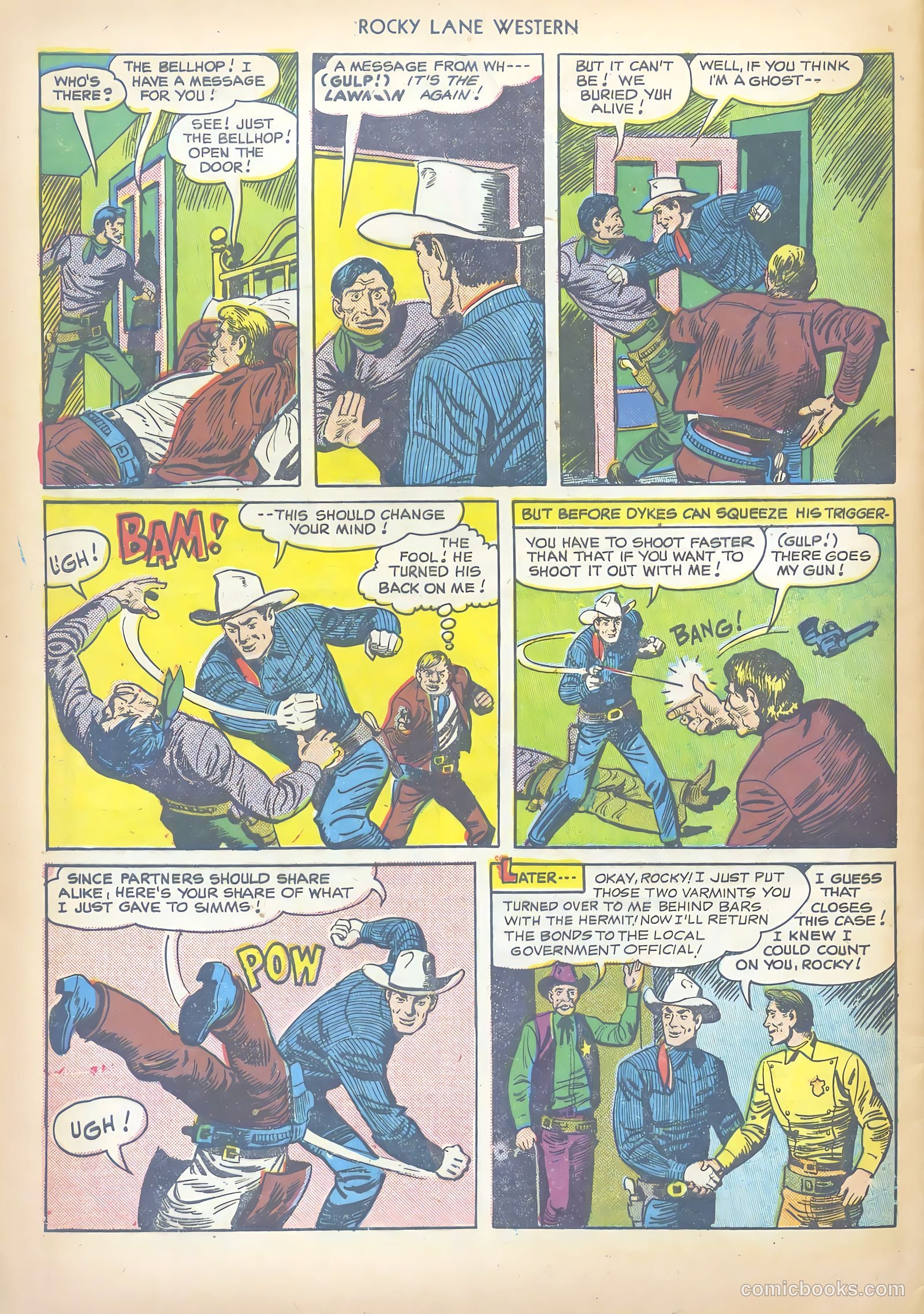 Rocky Lane Western #17 — page 48 of 52