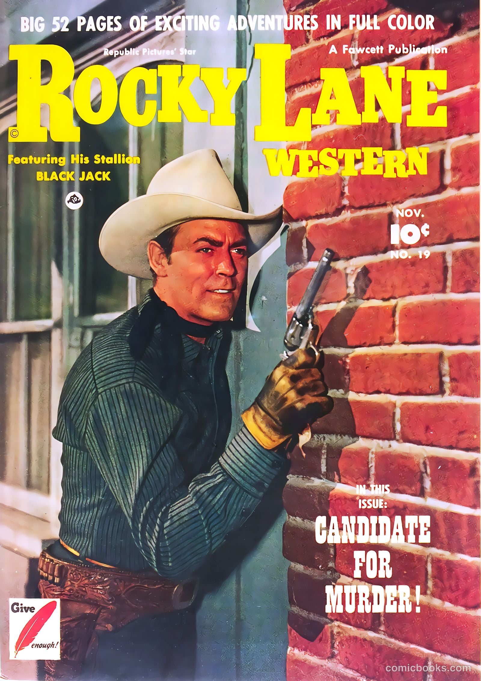 Rocky Lane Western #19 — page 1 of 52