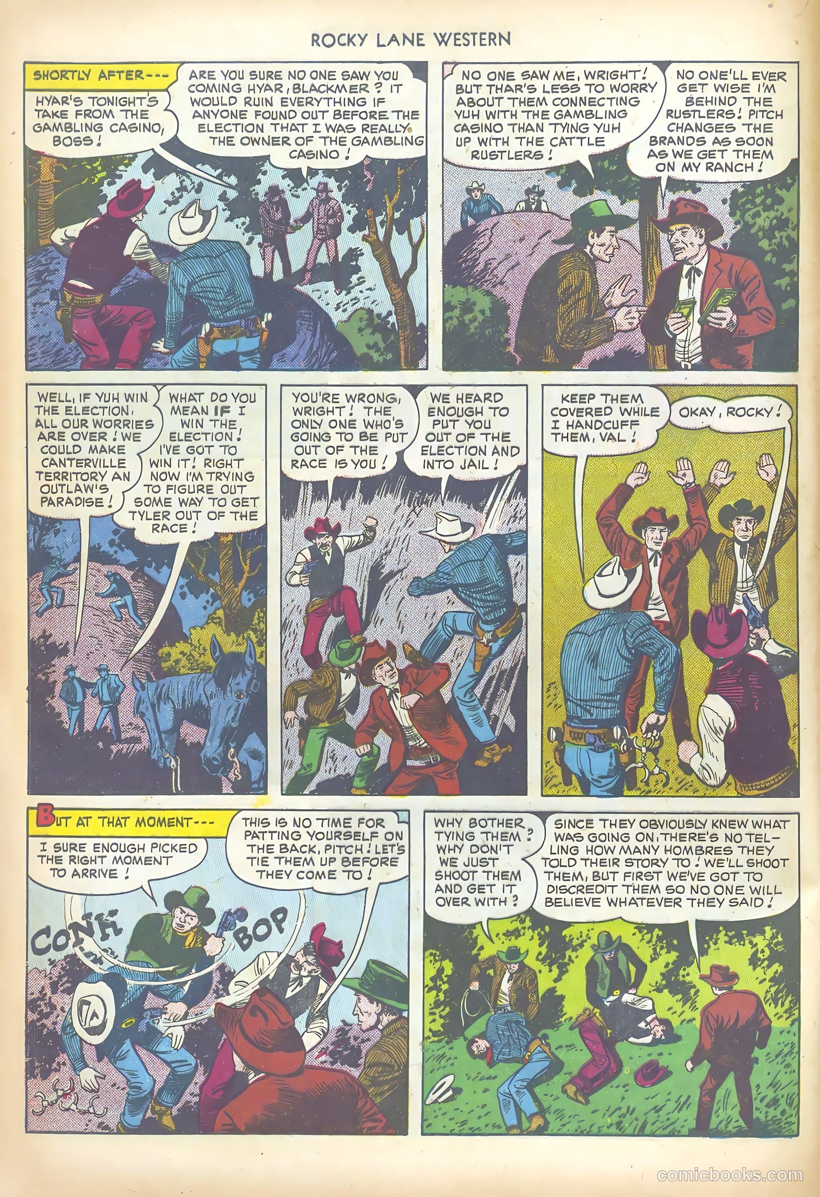 Rocky Lane Western #19 — page 8 of 52