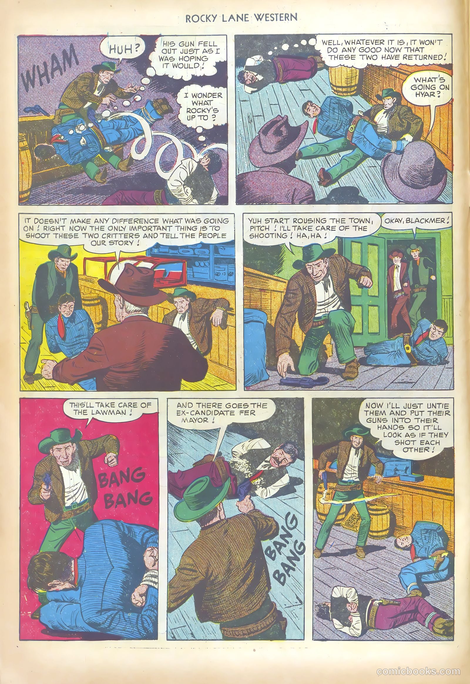 Rocky Lane Western #19 — page 10 of 52