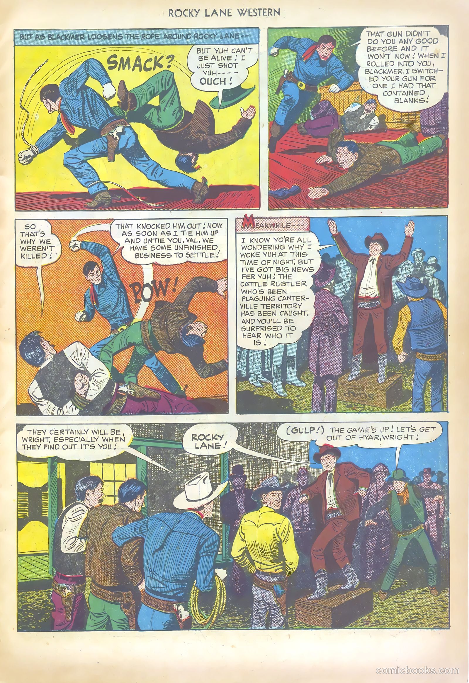 Rocky Lane Western #19 — page 11 of 52