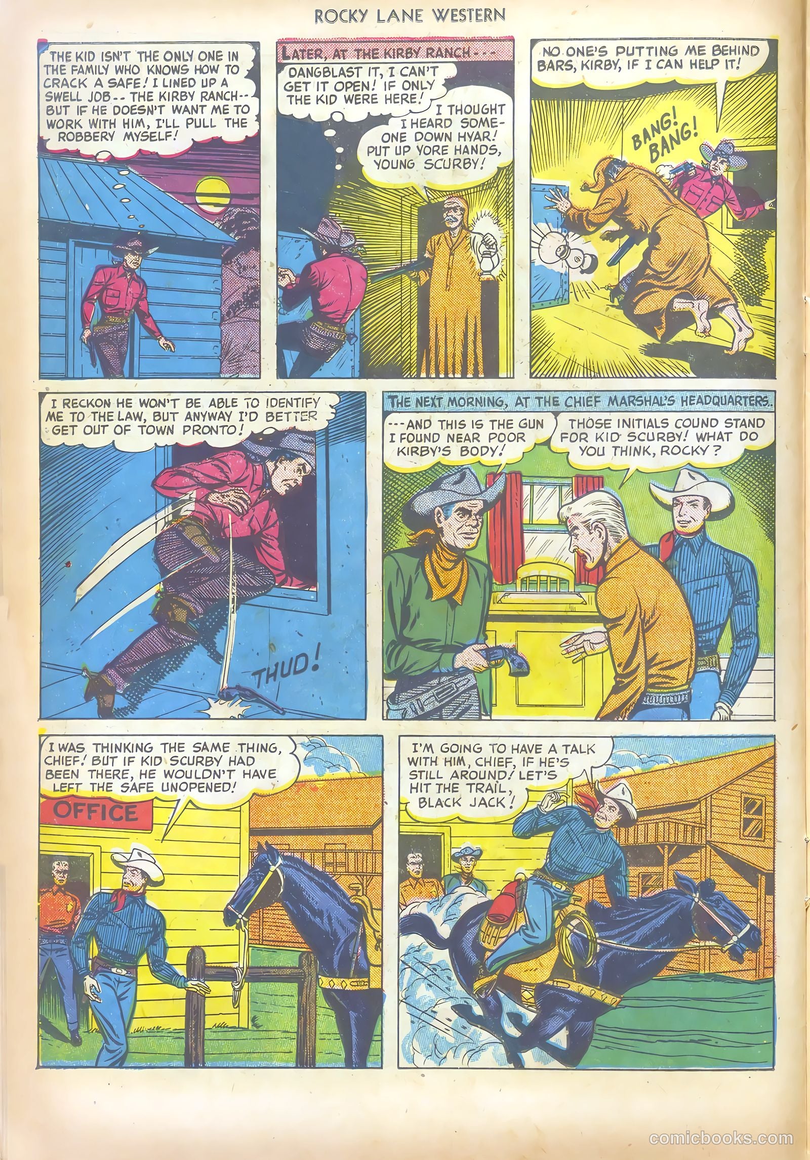 Rocky Lane Western #19 — page 18 of 52