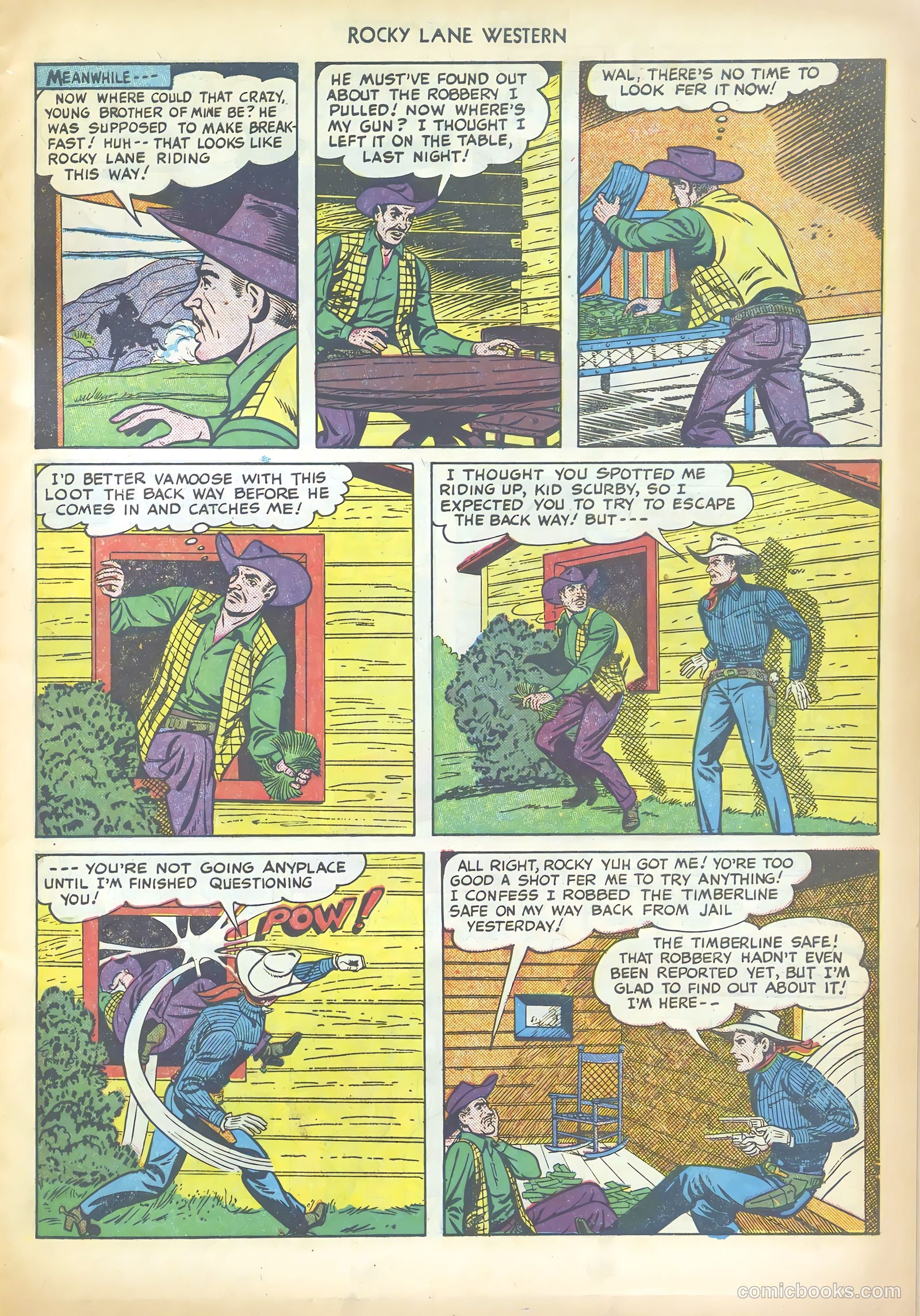 Rocky Lane Western #19 — page 19 of 52