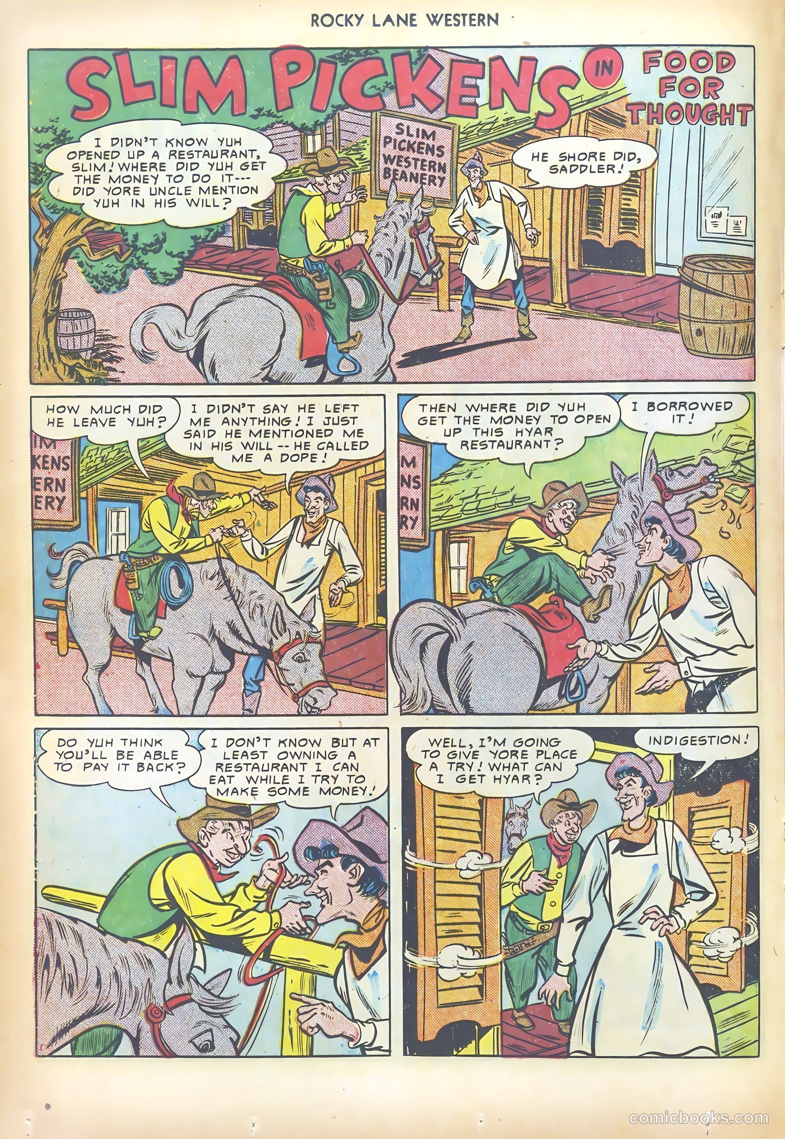 Rocky Lane Western #19 — page 24 of 52