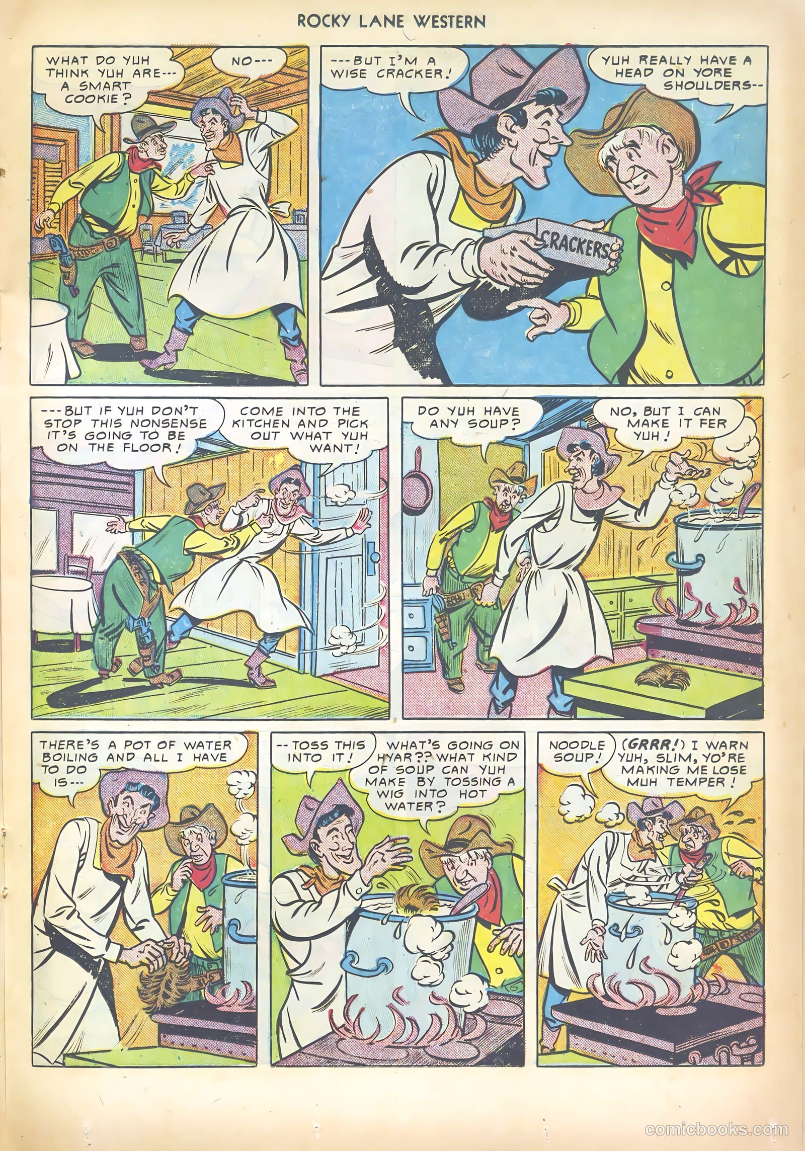 Rocky Lane Western #19 — page 25 of 52